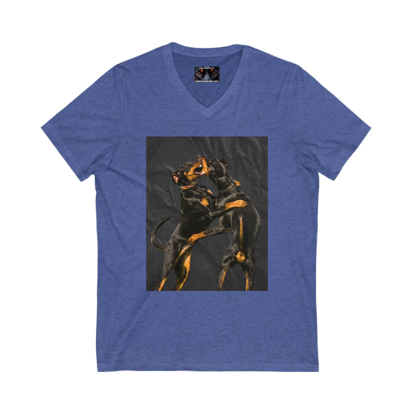 The Dance Private Label Unisex Jersey Short Sleeve V-Neck Tee