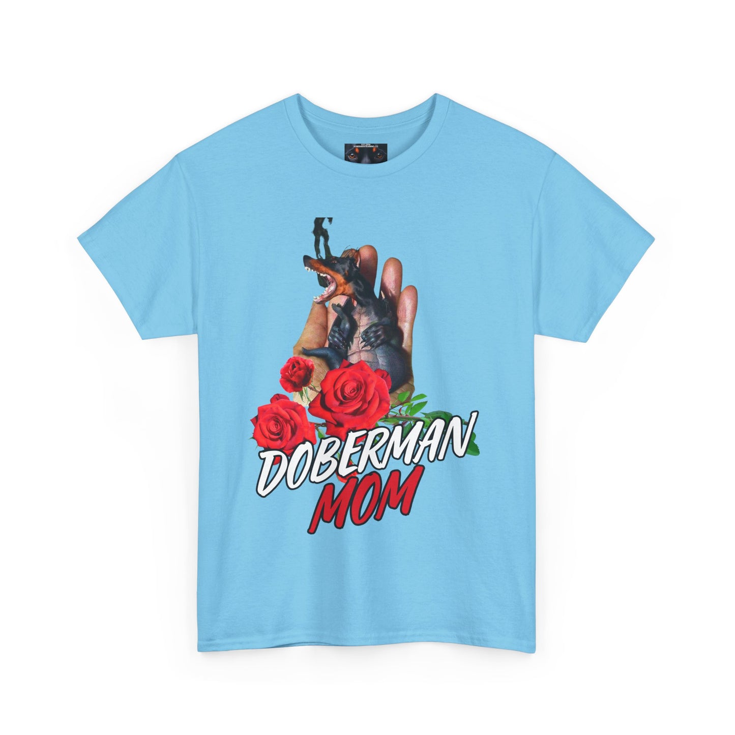 Dragon Mom Roses 10 Private Lable Unisex Heavy Cotton Tee