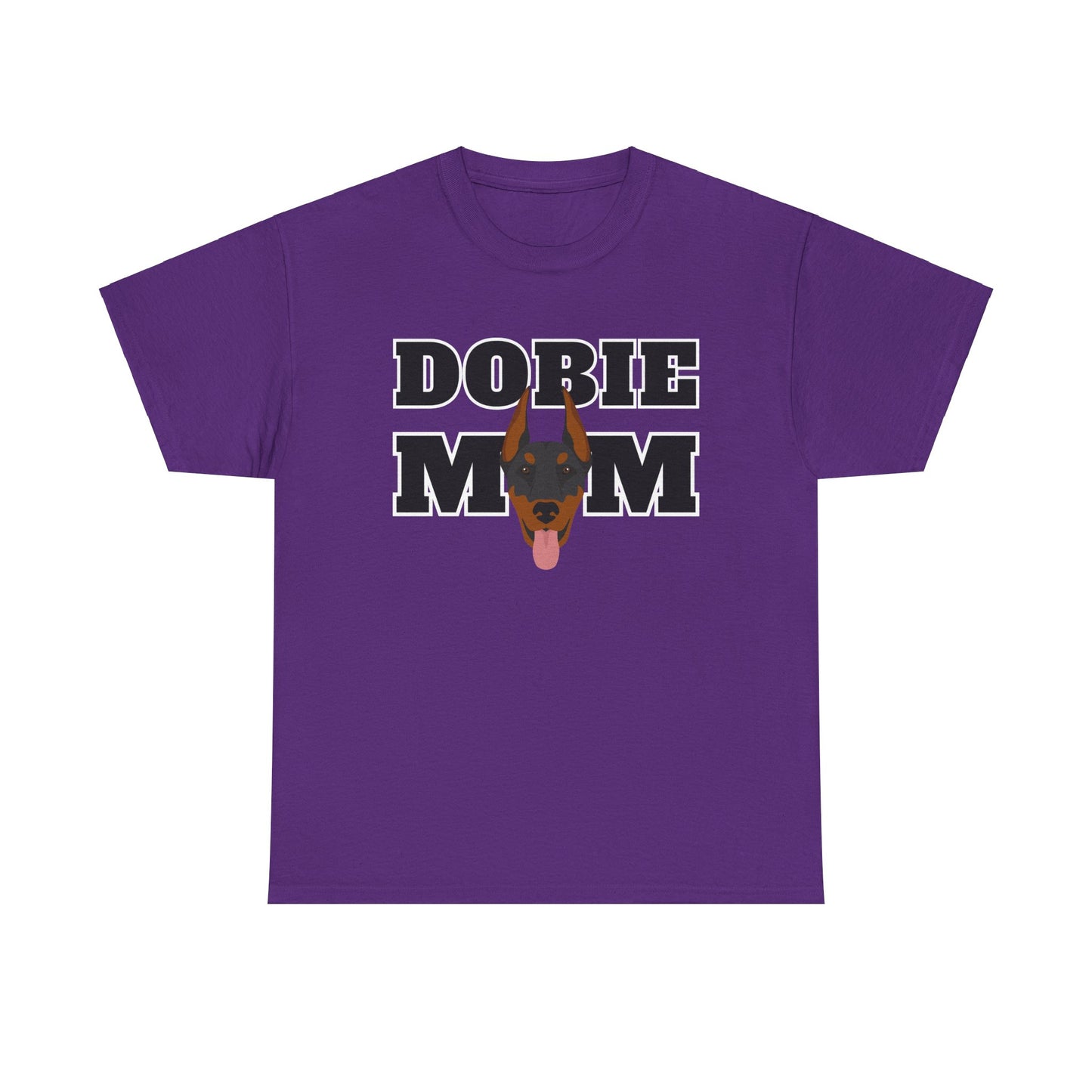 Dobie Mom 02 2025 Unisex Heavy Cotton Tee