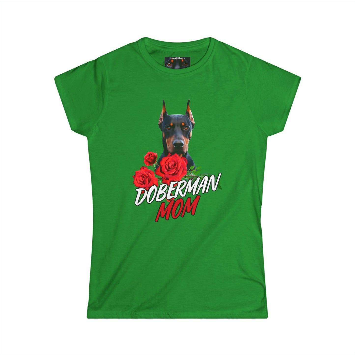 Doberman 4 Women's Softstyle Tee