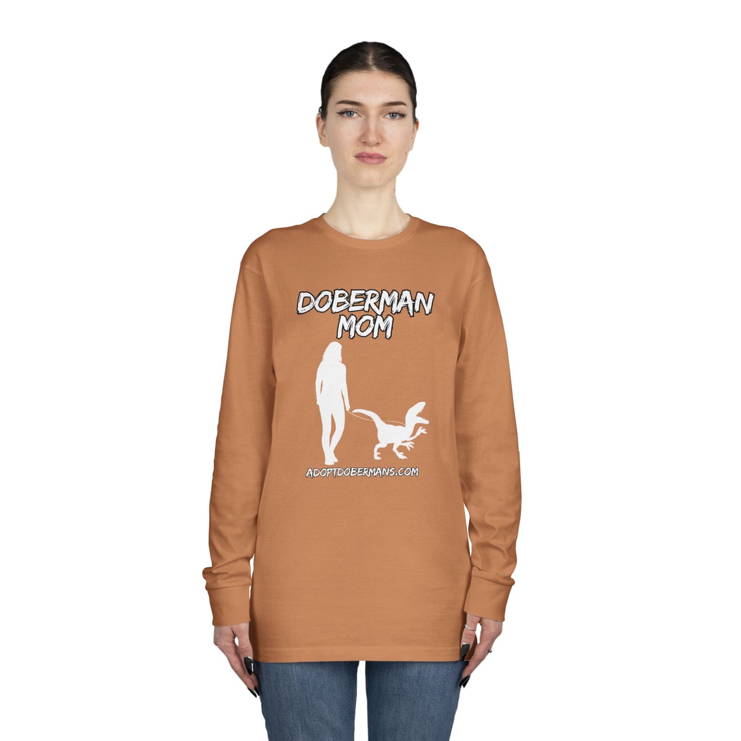 Adopt Mom 11 | Long Sleeve Crewneck Tee