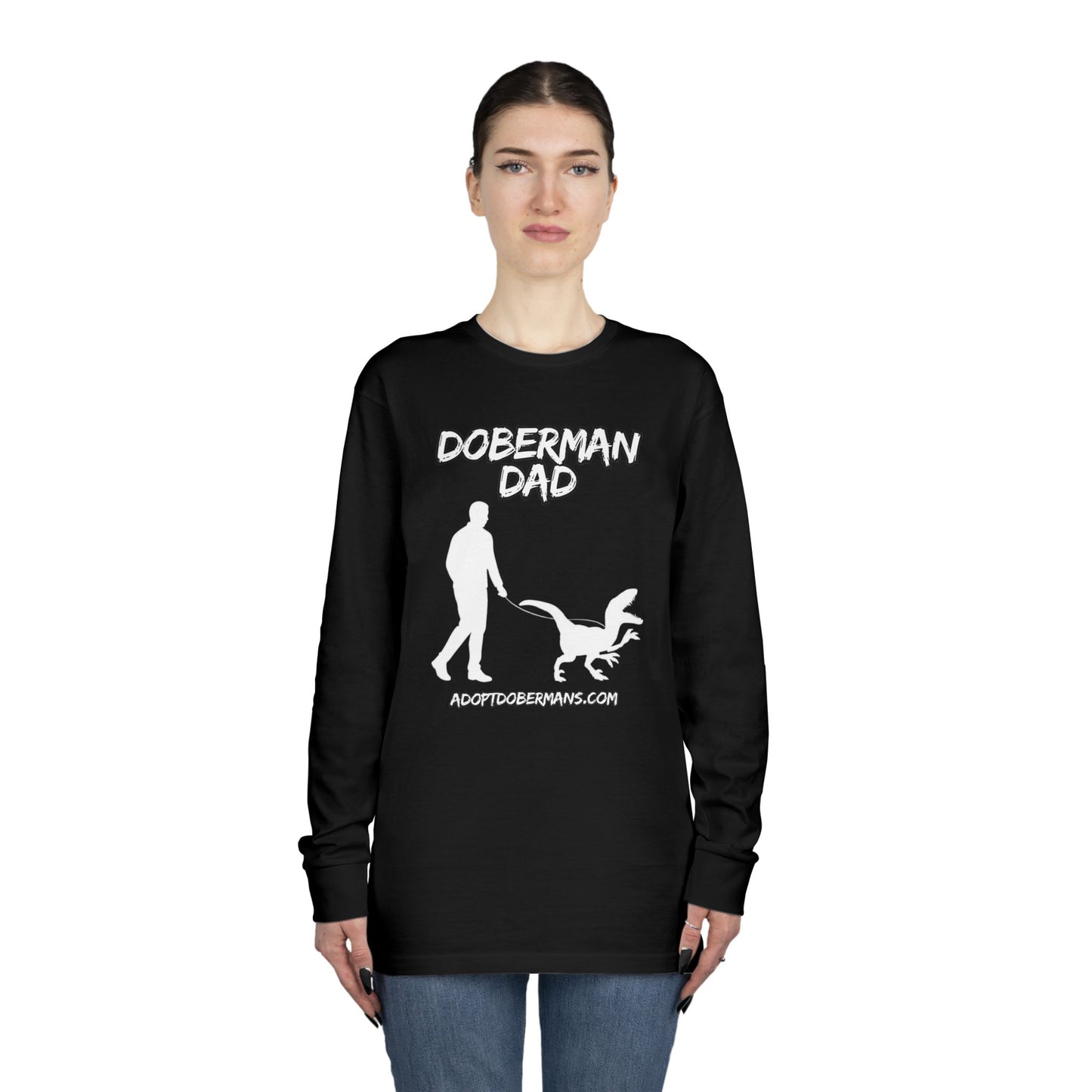 Adopt Dad 11 | Long Sleeve Crewneck Tee