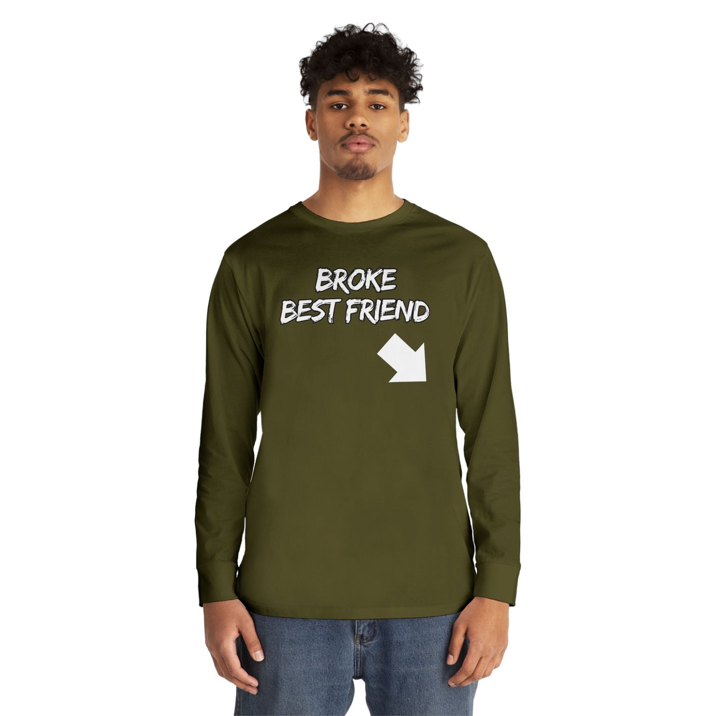 Bestfriend 1| Long Sleeve Crewneck Tee