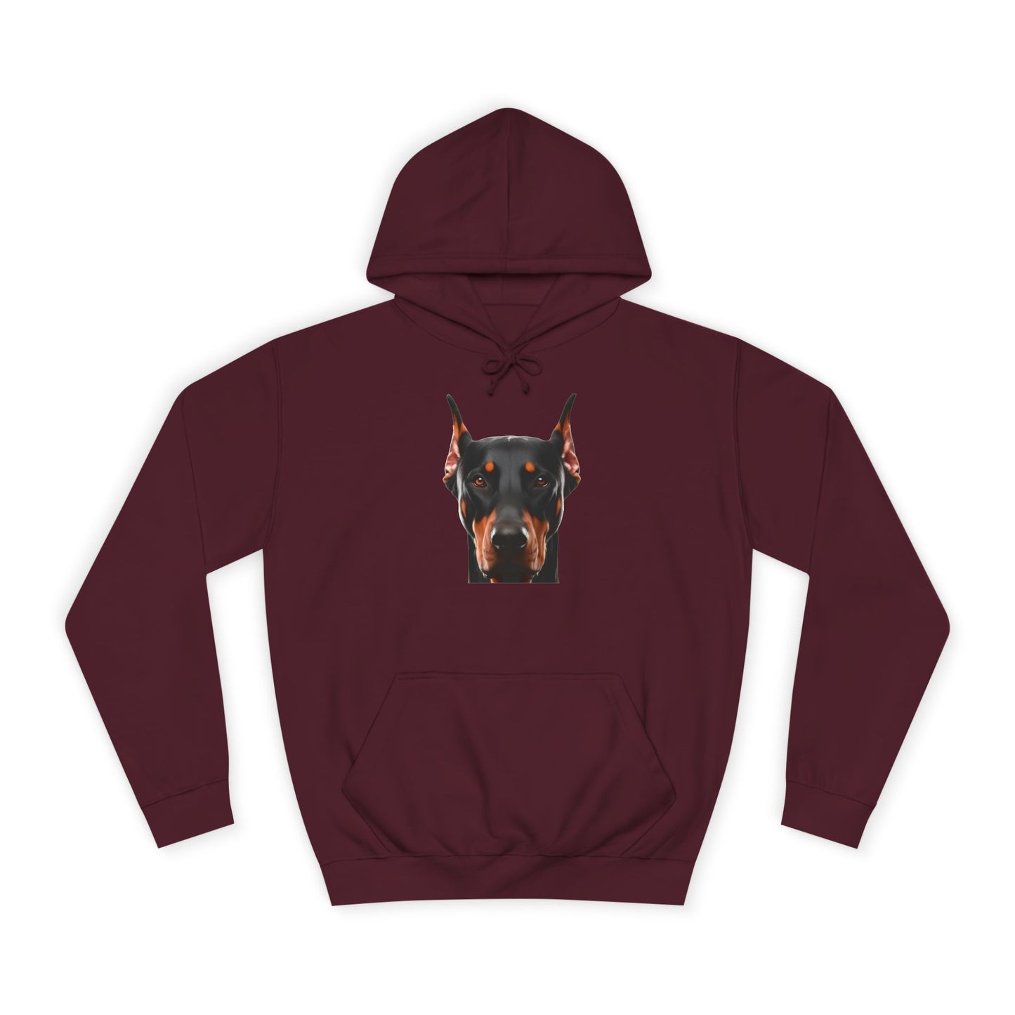 Doberman 1 Unisex College Hoodie