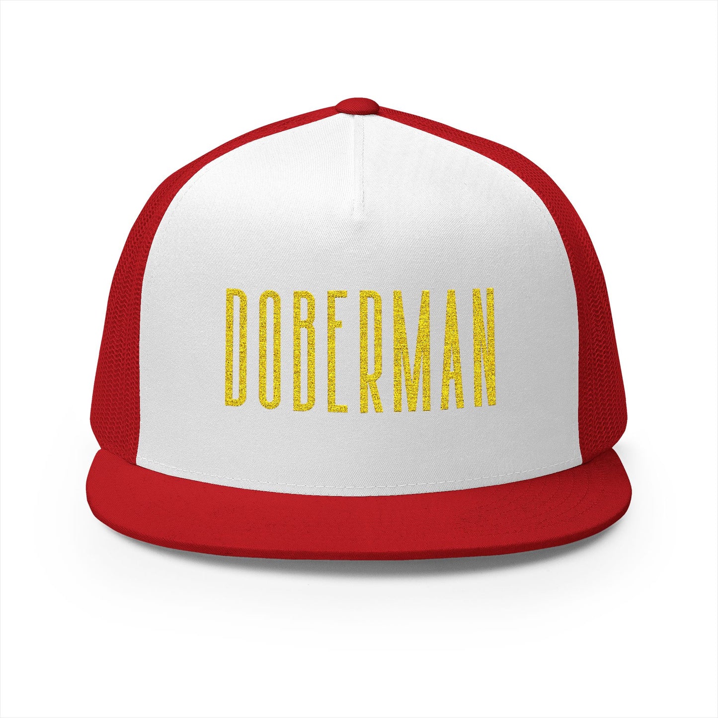 Doberman 4 Panel Trucker Cap
