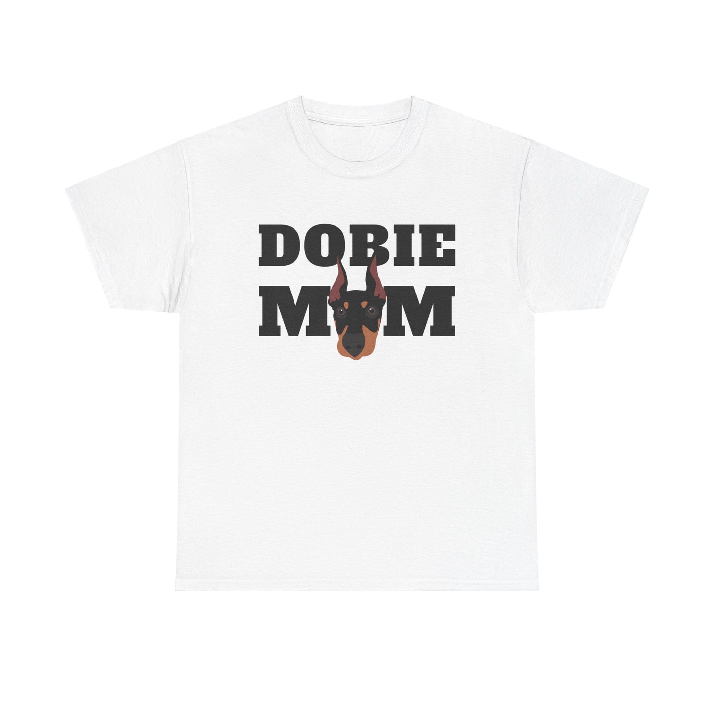 Dobie Mom 01 2025 Unisex Heavy Cotton Tee