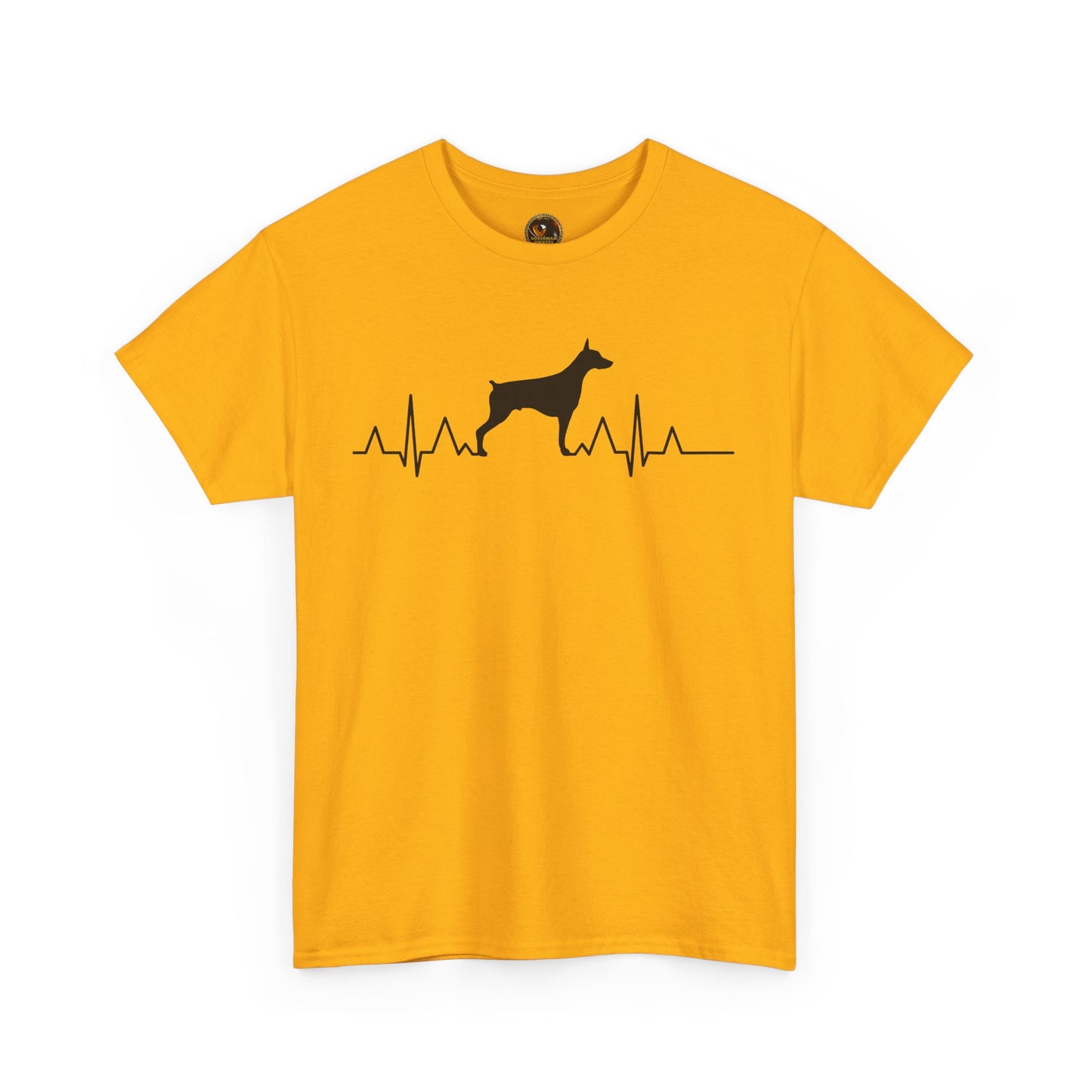 Heartbeat 1 Private Lable Unisex Heavy Cotton Tee