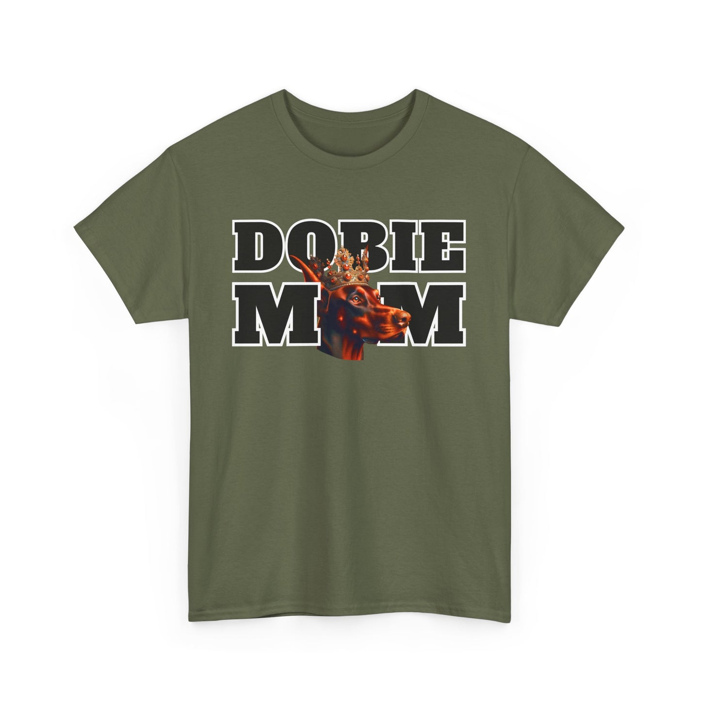 Dobie Mom 11 2025 Unisex Heavy Cotton Tee