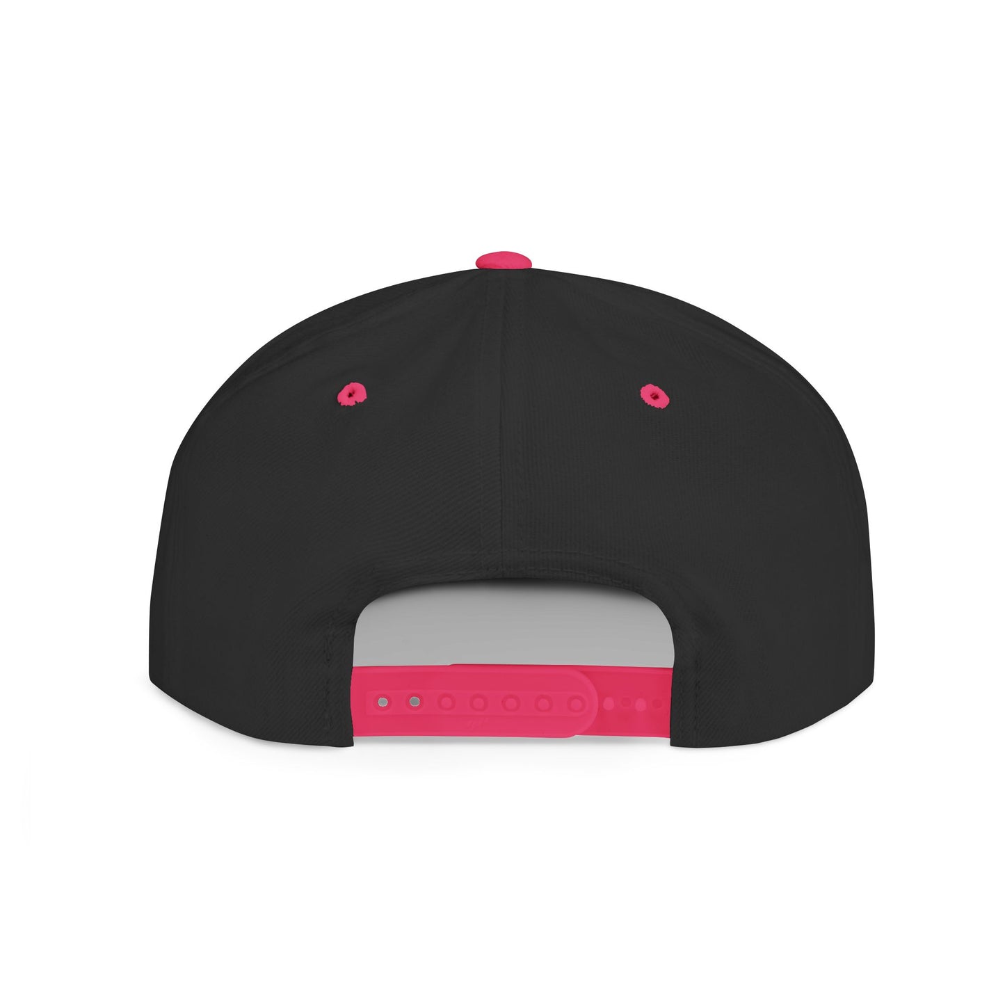 Custom Dog Silhouette Flat Bill Snapback Cap - Stylish Pet Lover Hat