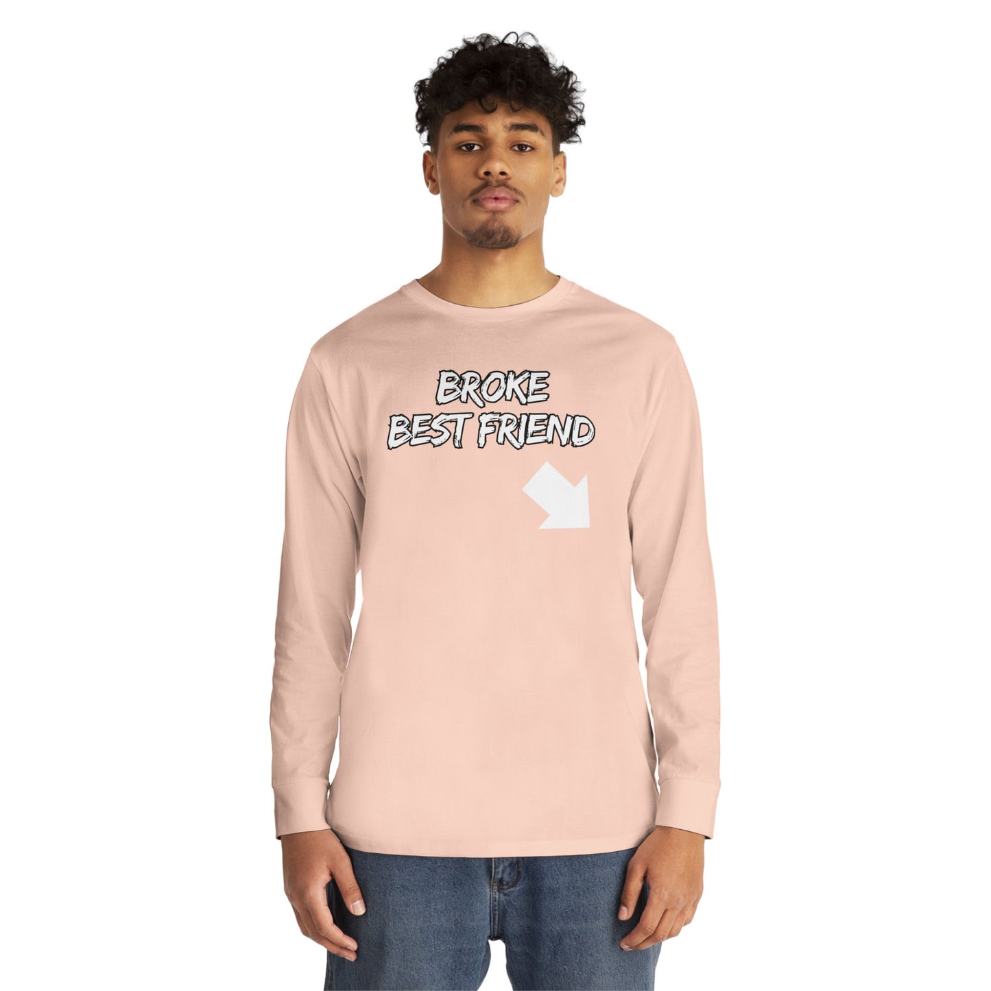 Bestfriend 1| Long Sleeve Crewneck Tee