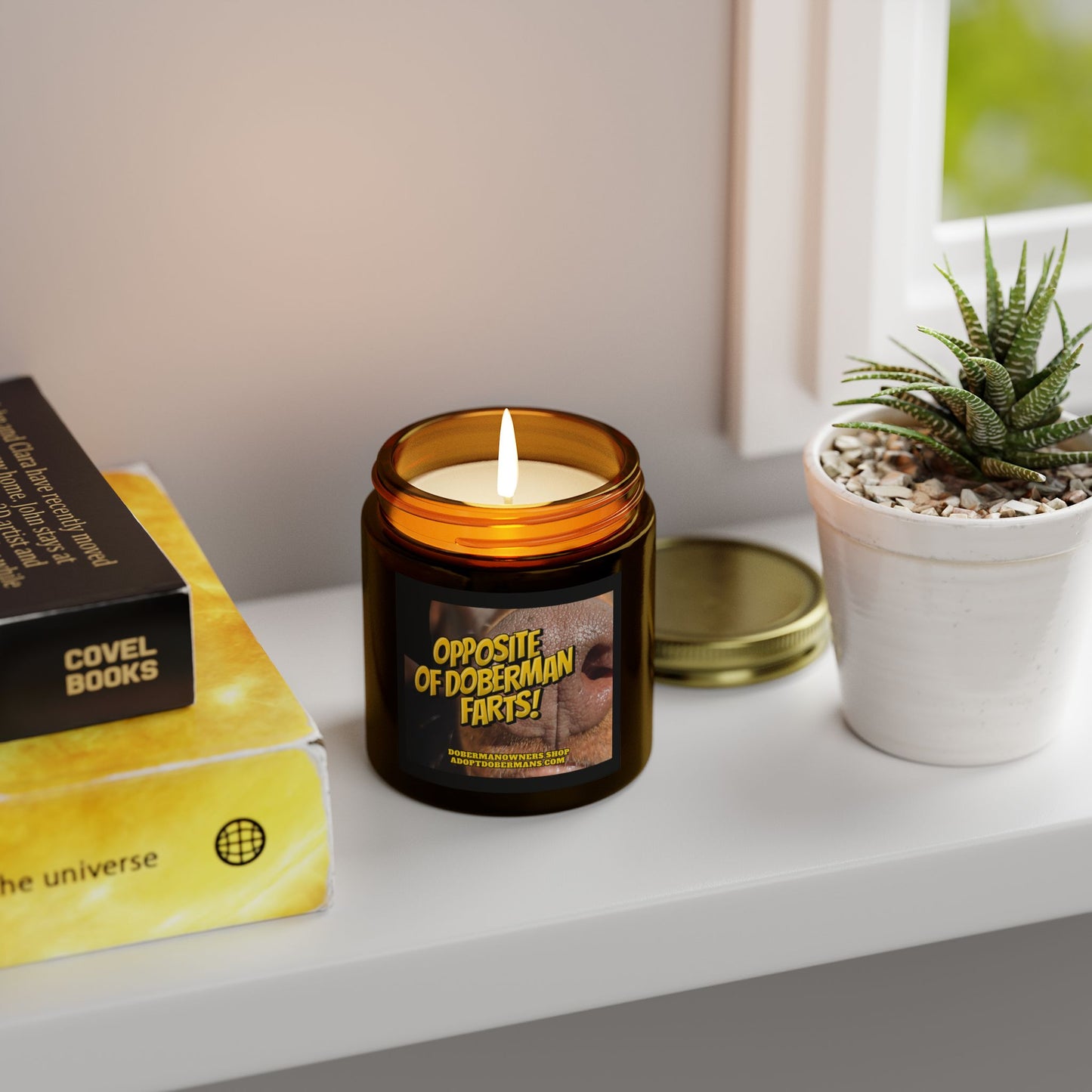 OODF Scented Coconut Apricot Candles (4oz, 9oz)