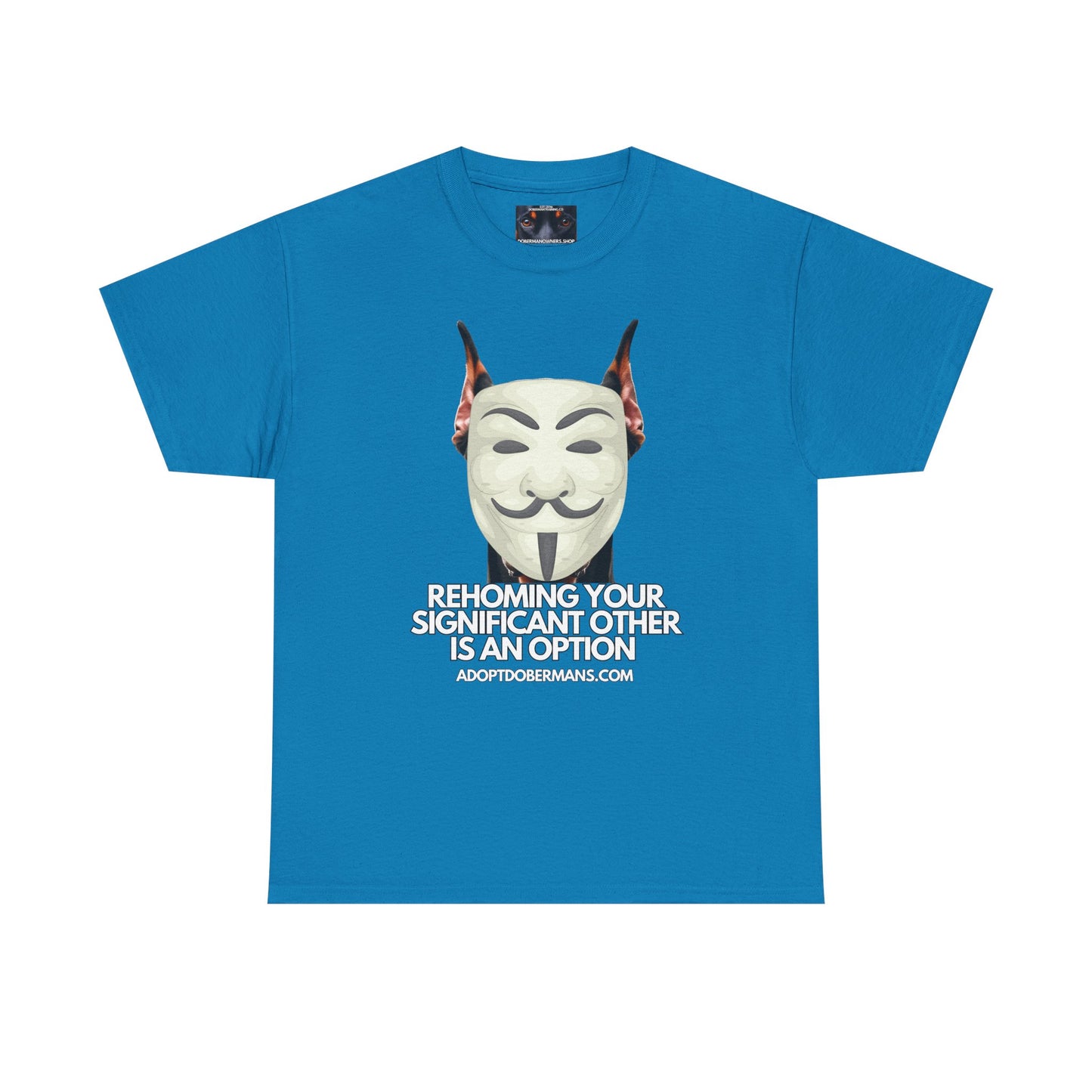 Adopt R2 Private Lable Unisex Heavy Cotton Tee