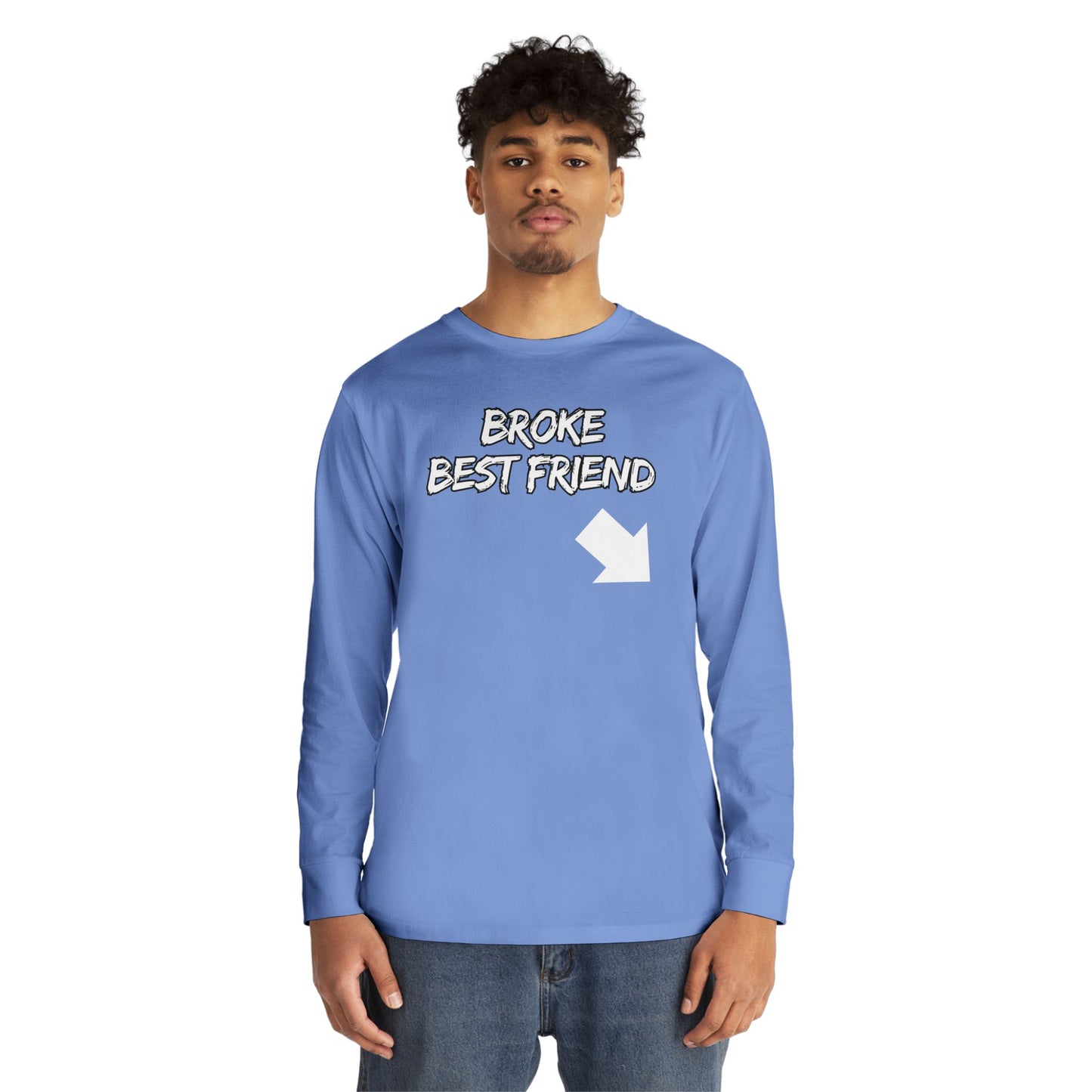 Bestfriend 1| Long Sleeve Crewneck Tee