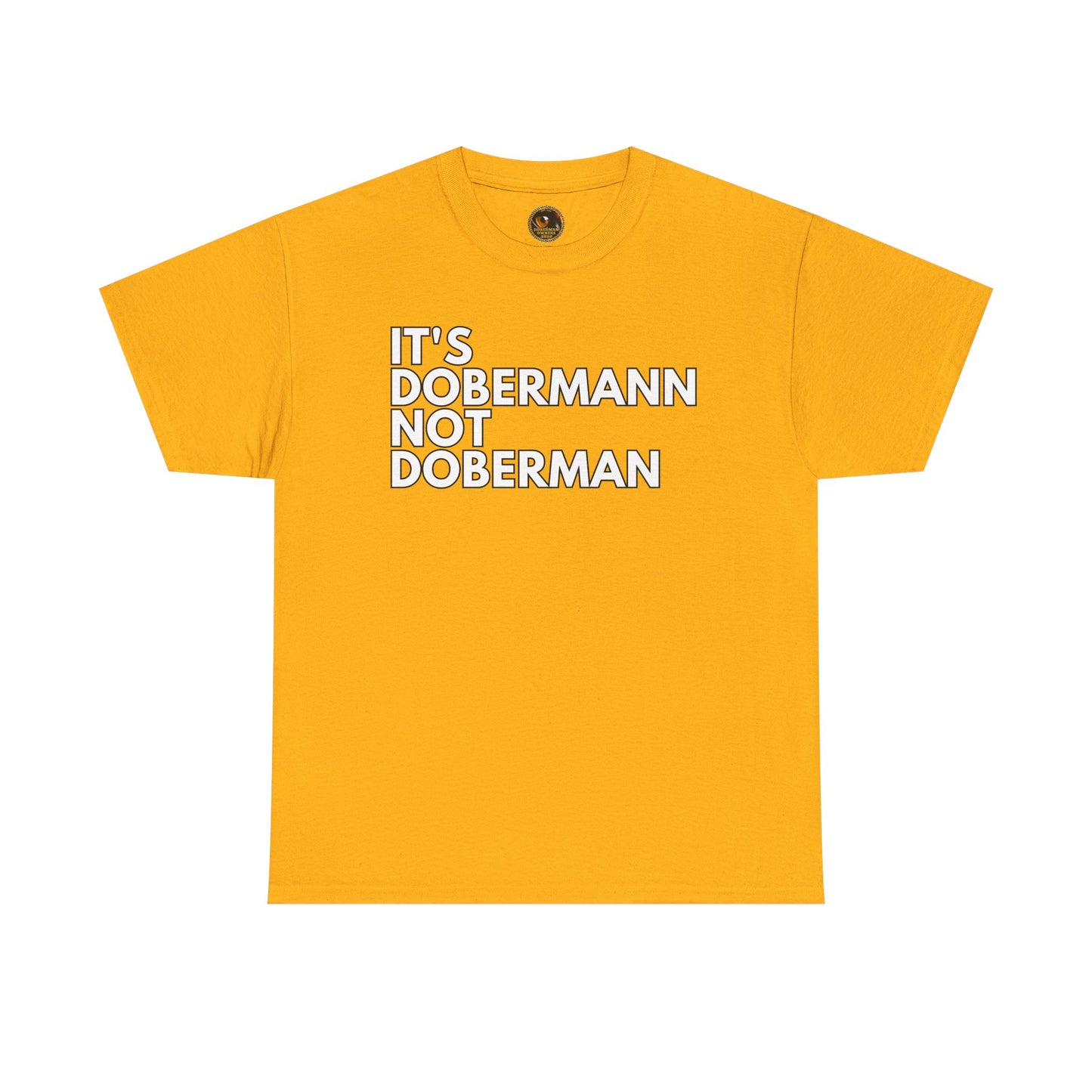 It's Dobermann 1 Private Lable Unisex Heavy Cotton Tee