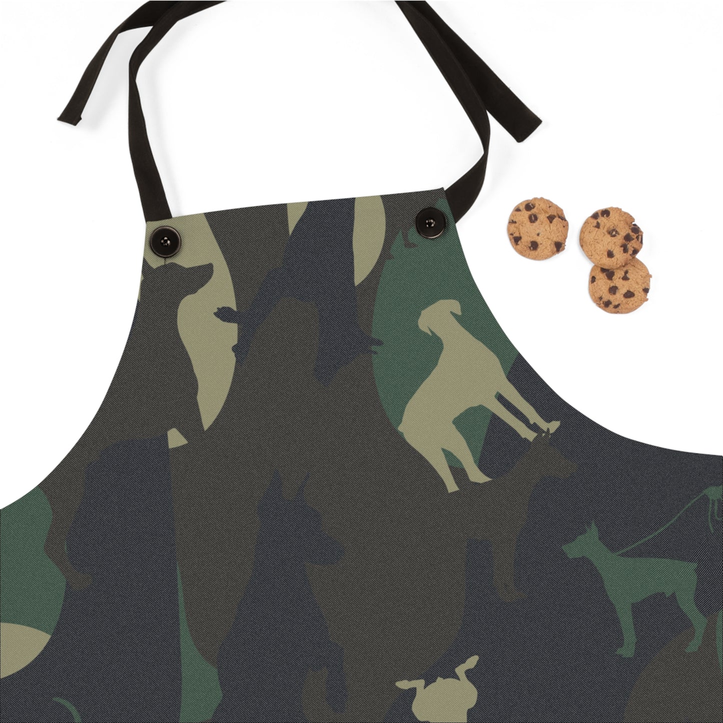 Doberman Camo Pattern 1 Apron (AOP)
