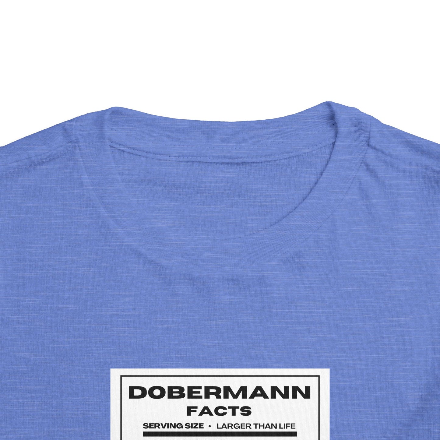 Dobermann Facts 1 Toddler Short Sleeve Tee