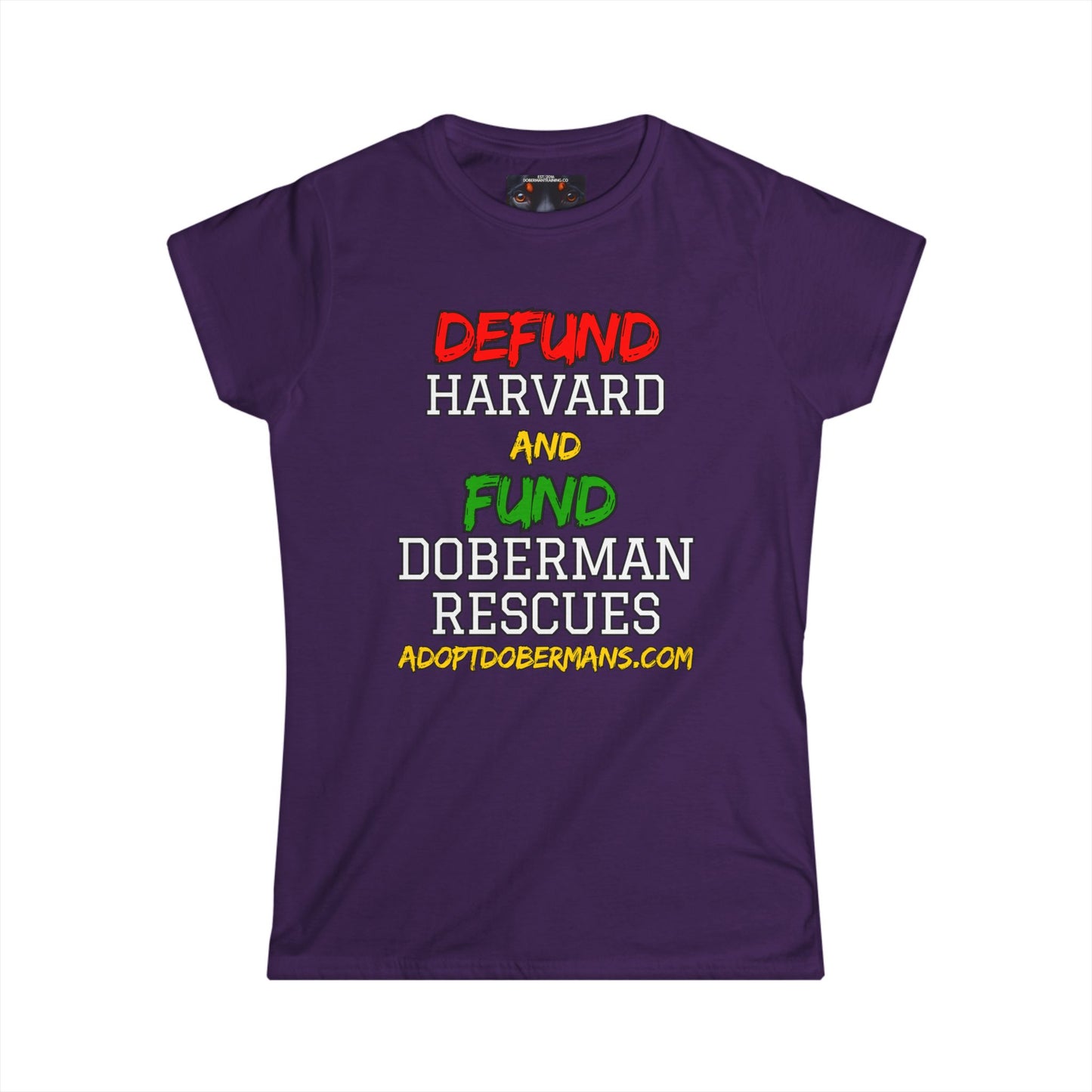 Adopt Support 2 Women's Softstyle Tee