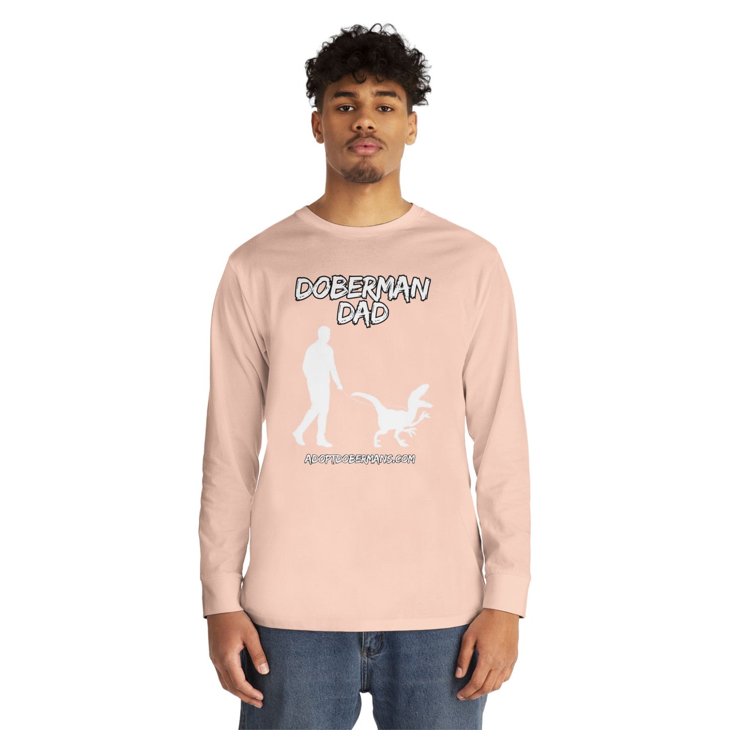Adopt Dad 11 | Long Sleeve Crewneck Tee