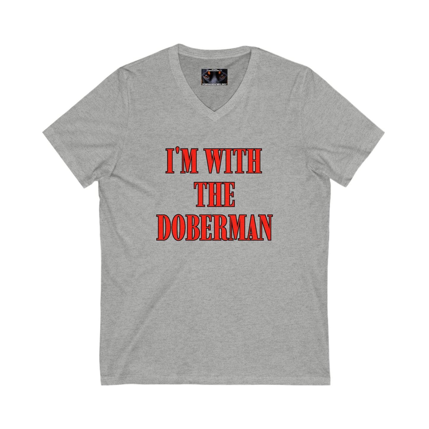 Owners 5 Private Label Unisex Jersey Short Sleeve V-Neck Tee