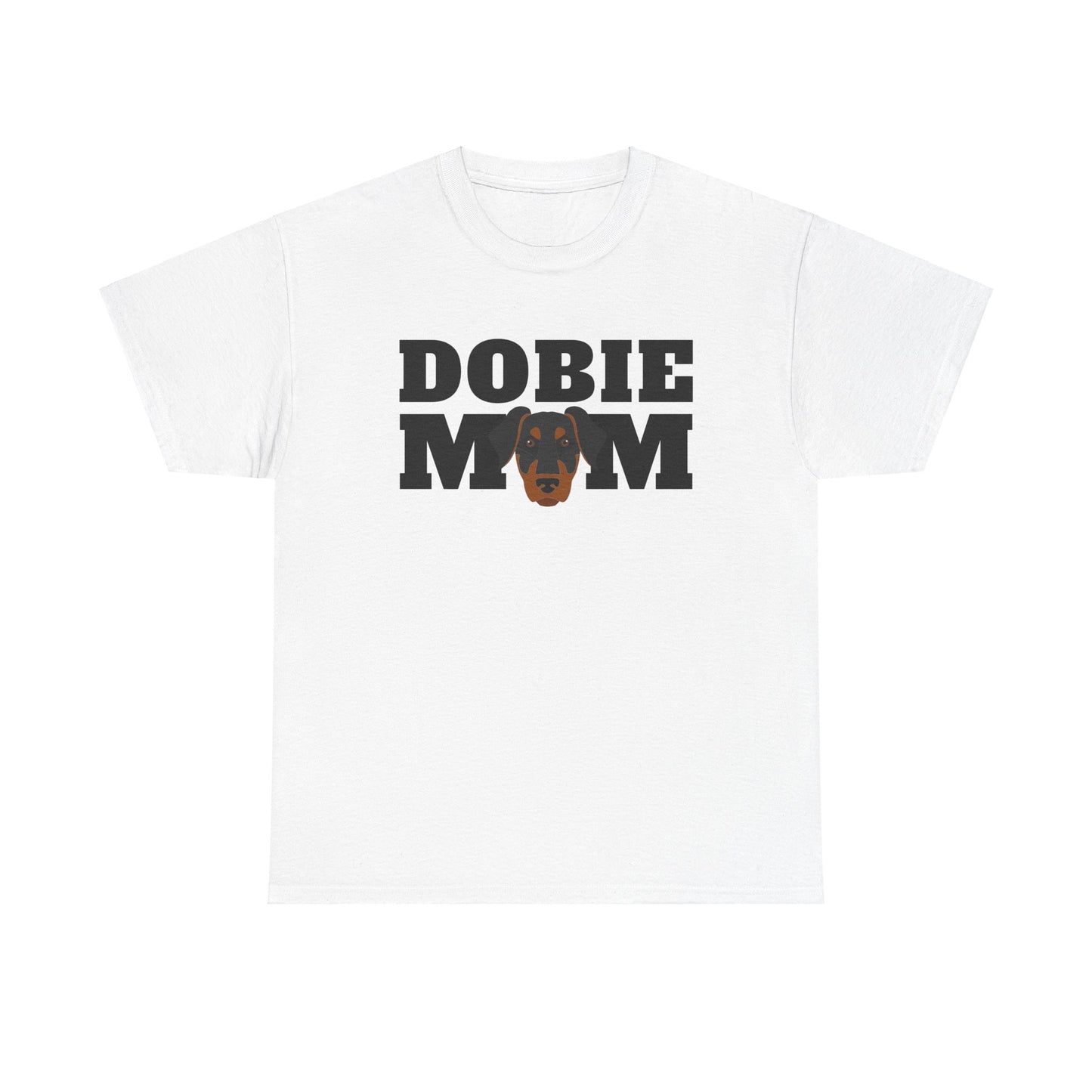 Dobie Mom 03 2025 Unisex Heavy Cotton Tee