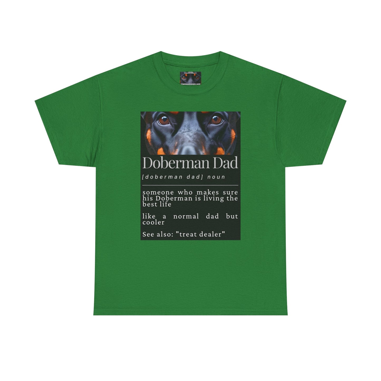 Doberman Dad S1 Private Lable Unisex Heavy Cotton Tee