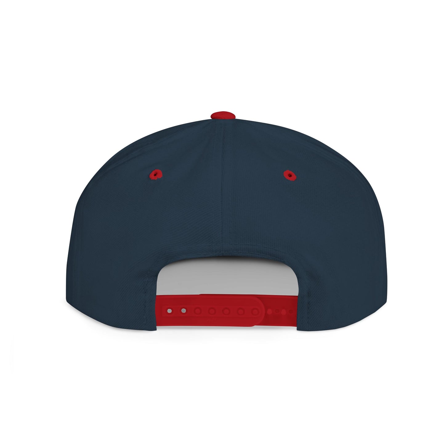 Custom Dog Silhouette Flat Bill Snapback Cap - Stylish Pet Lover Hat