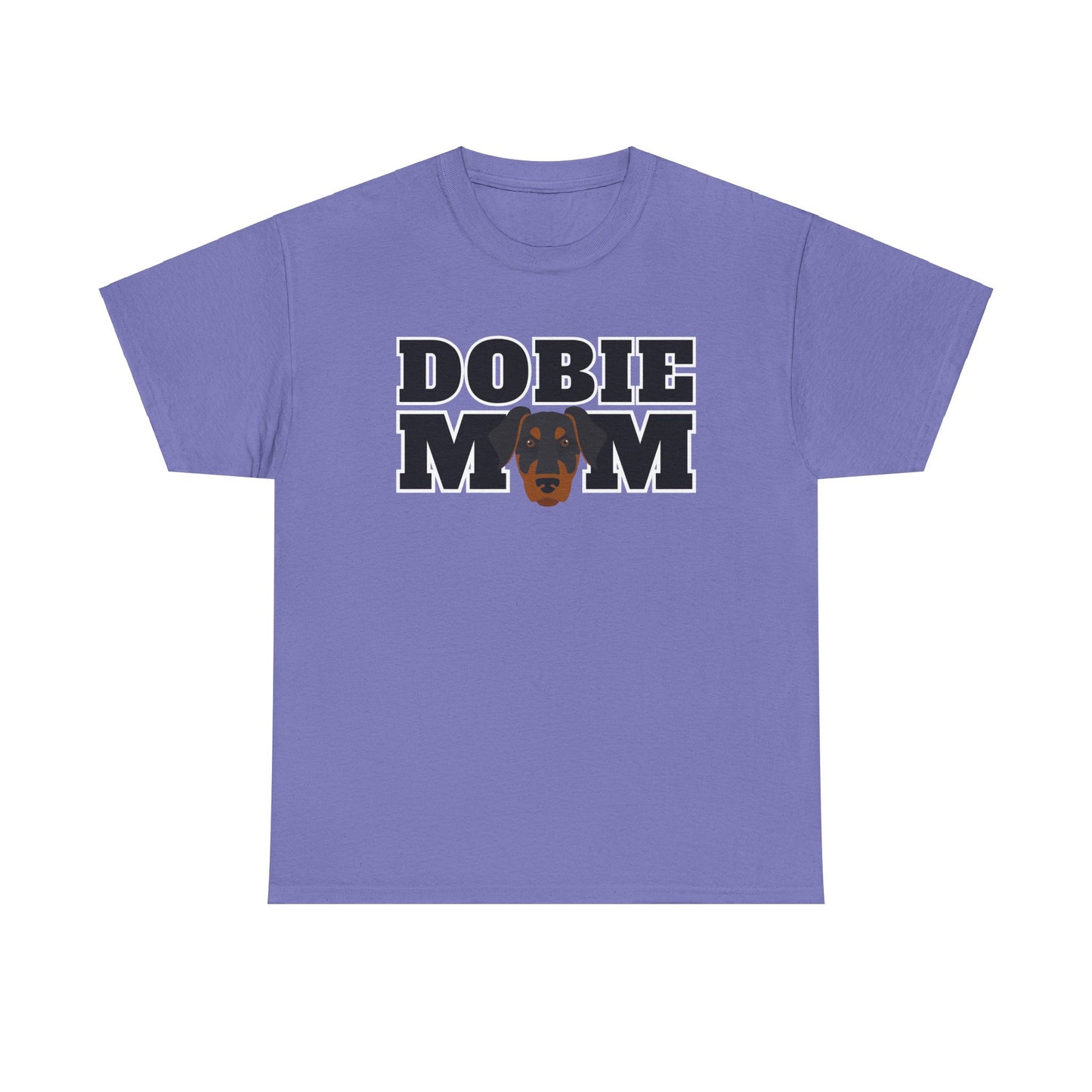 Dobie Mom 03 2025 Unisex Heavy Cotton Tee