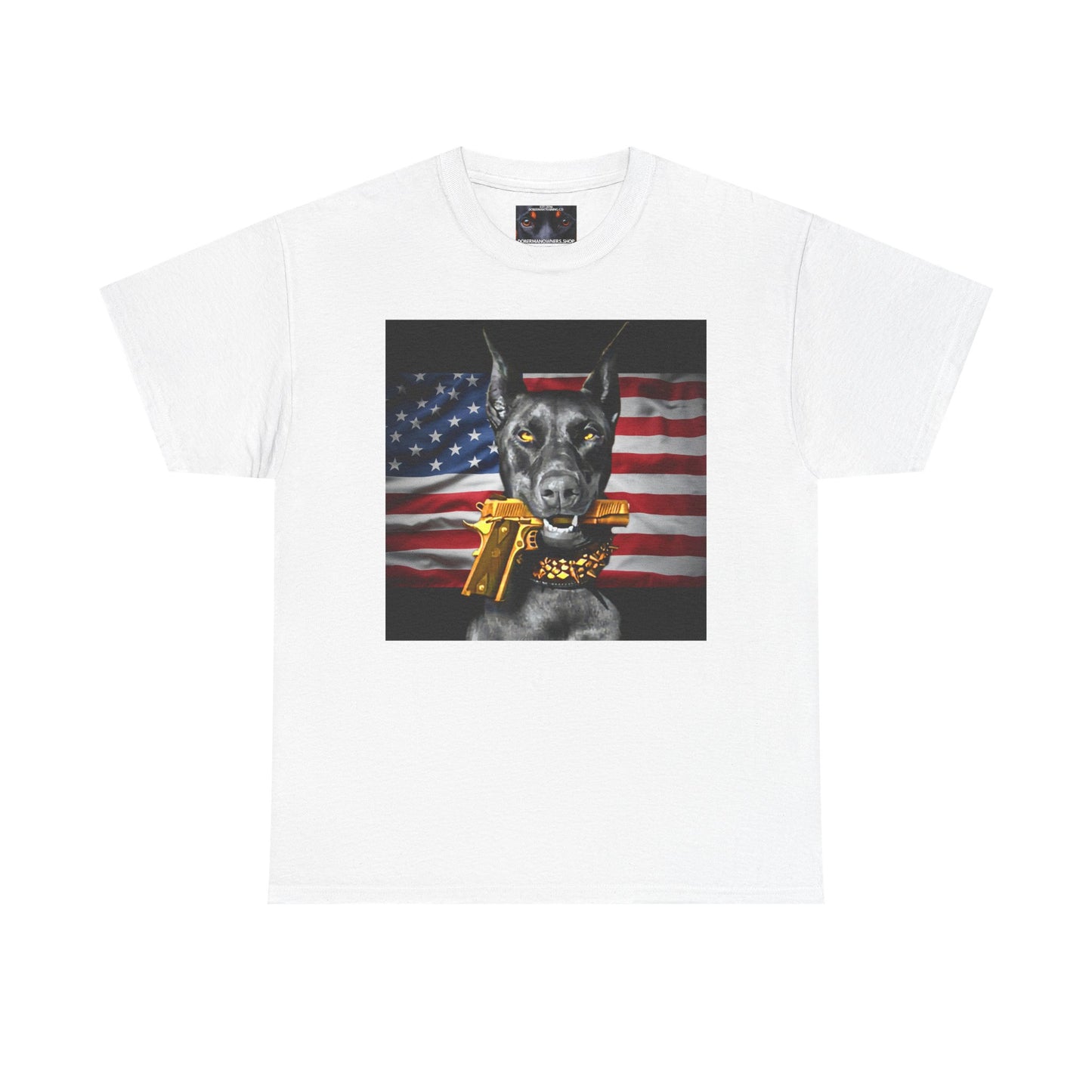 USA 2 Private Lable Unisex Heavy Cotton Tee