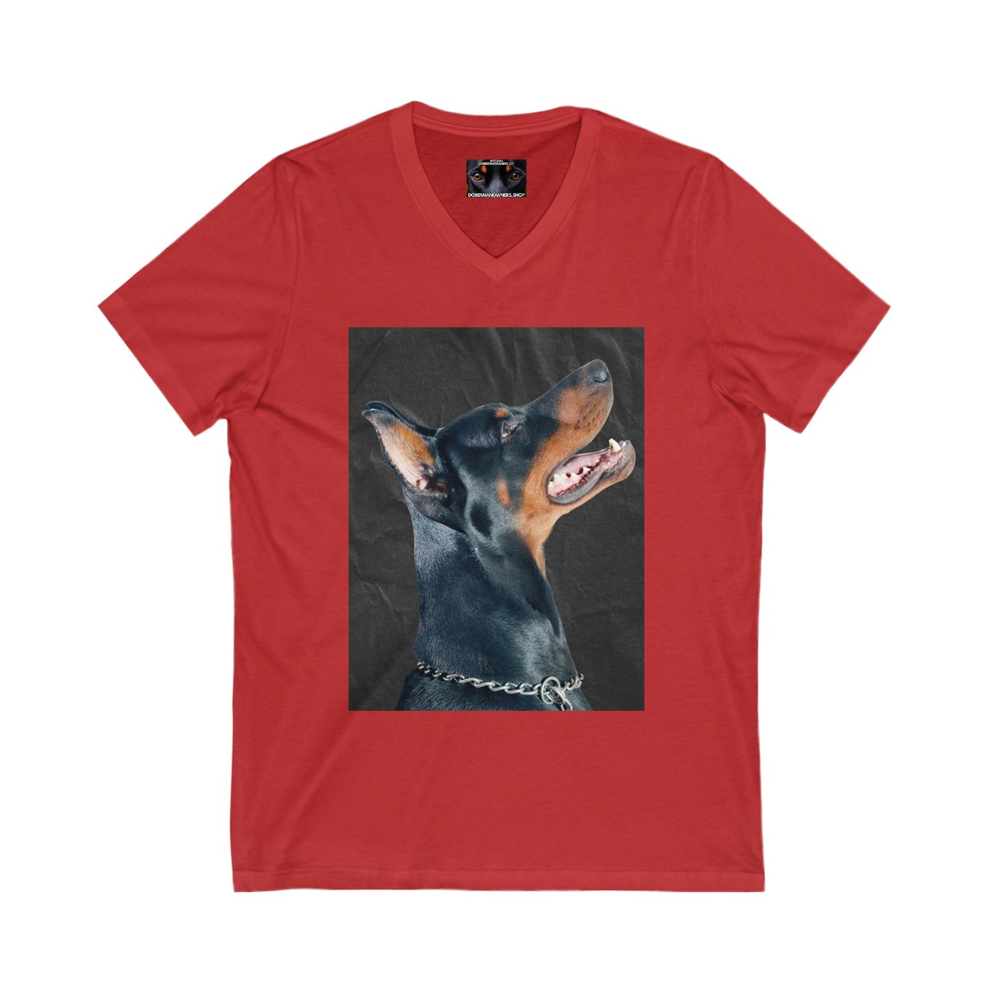 The Sit Private Label Unisex Jersey Short Sleeve V-Neck Tee
