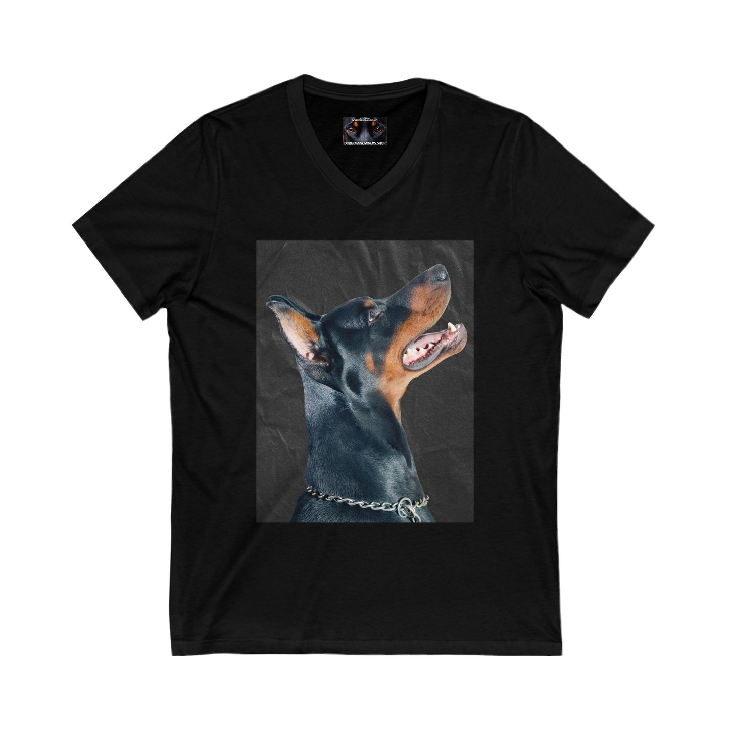 The Sit Private Label Unisex Jersey Short Sleeve V-Neck Tee