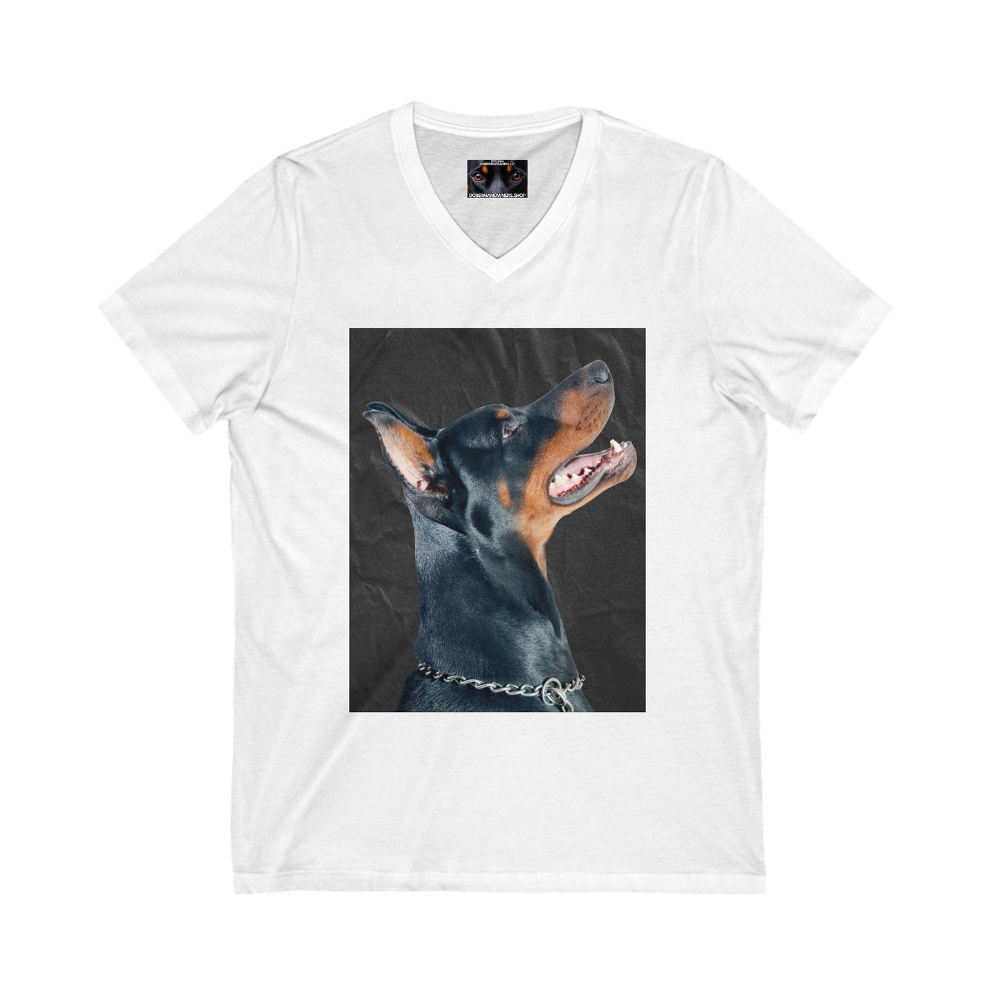 The Sit Private Label Unisex Jersey Short Sleeve V-Neck Tee