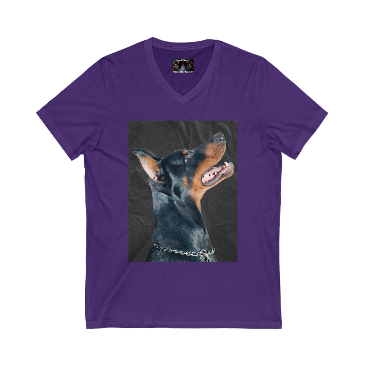 The Sit Private Label Unisex Jersey Short Sleeve V-Neck Tee
