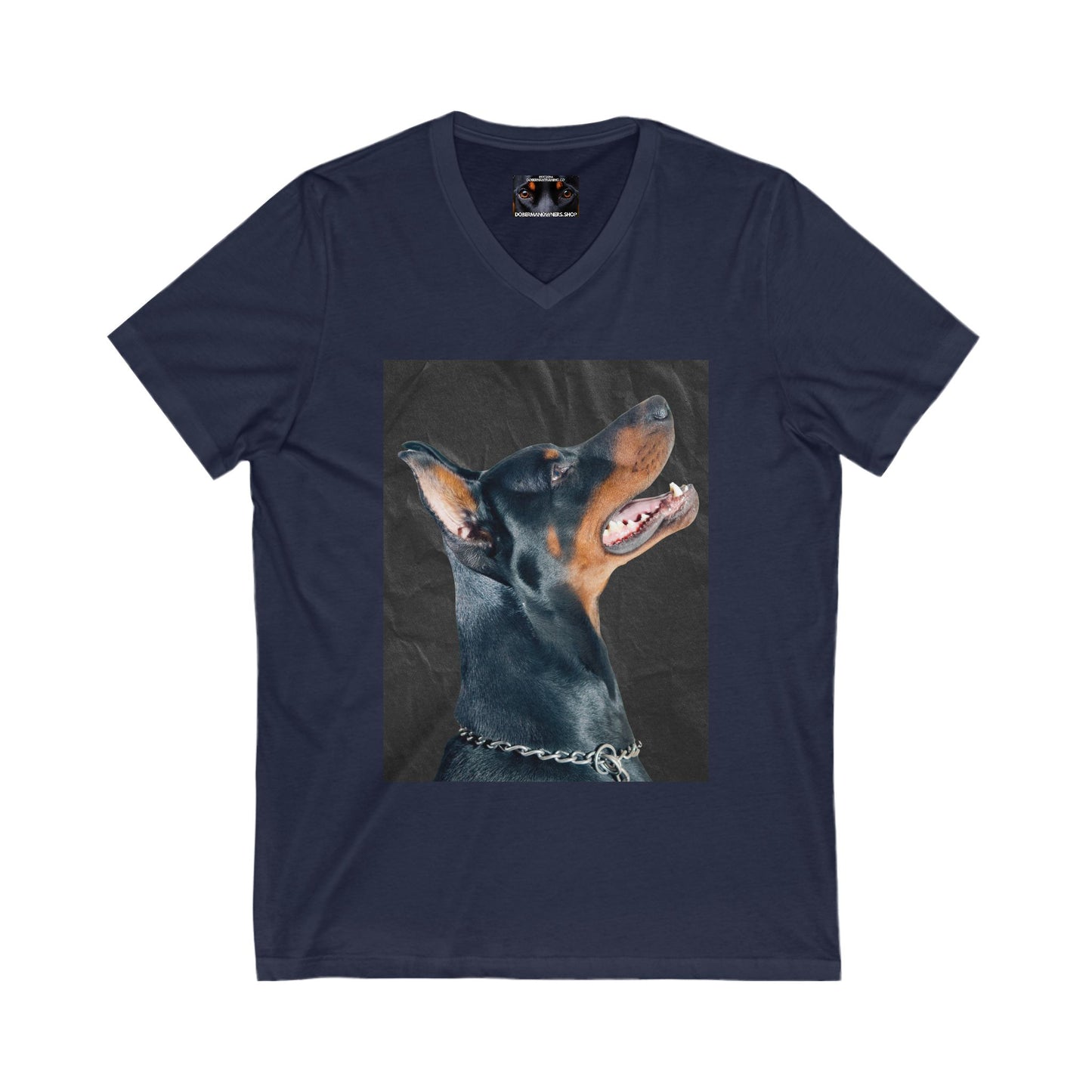 The Sit Private Label Unisex Jersey Short Sleeve V-Neck Tee