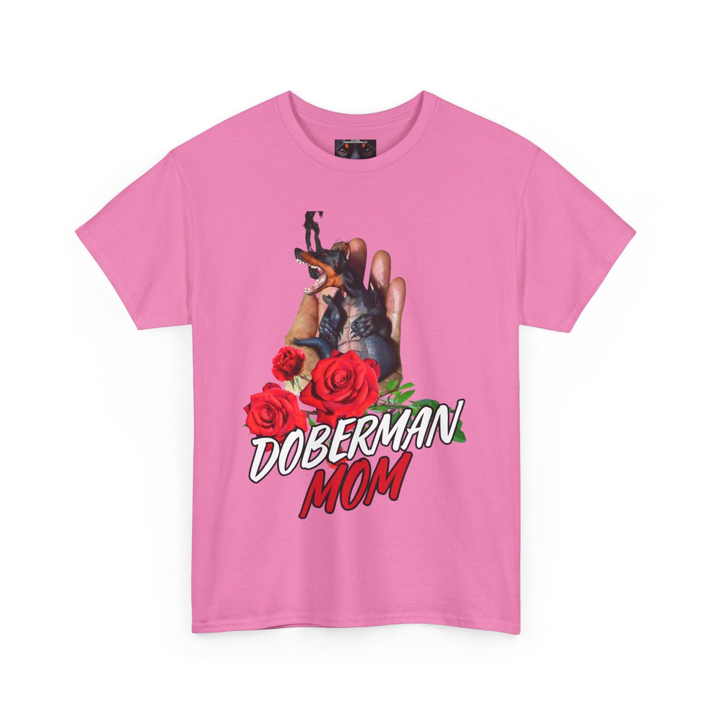 Dragon Mom Roses 10 Private Lable Unisex Heavy Cotton Tee