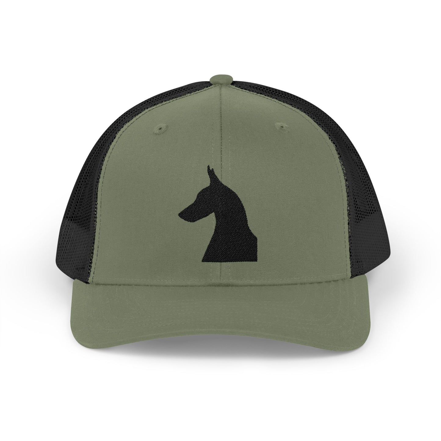 Doberman 5 Silhouette Snapback Trucker Cap