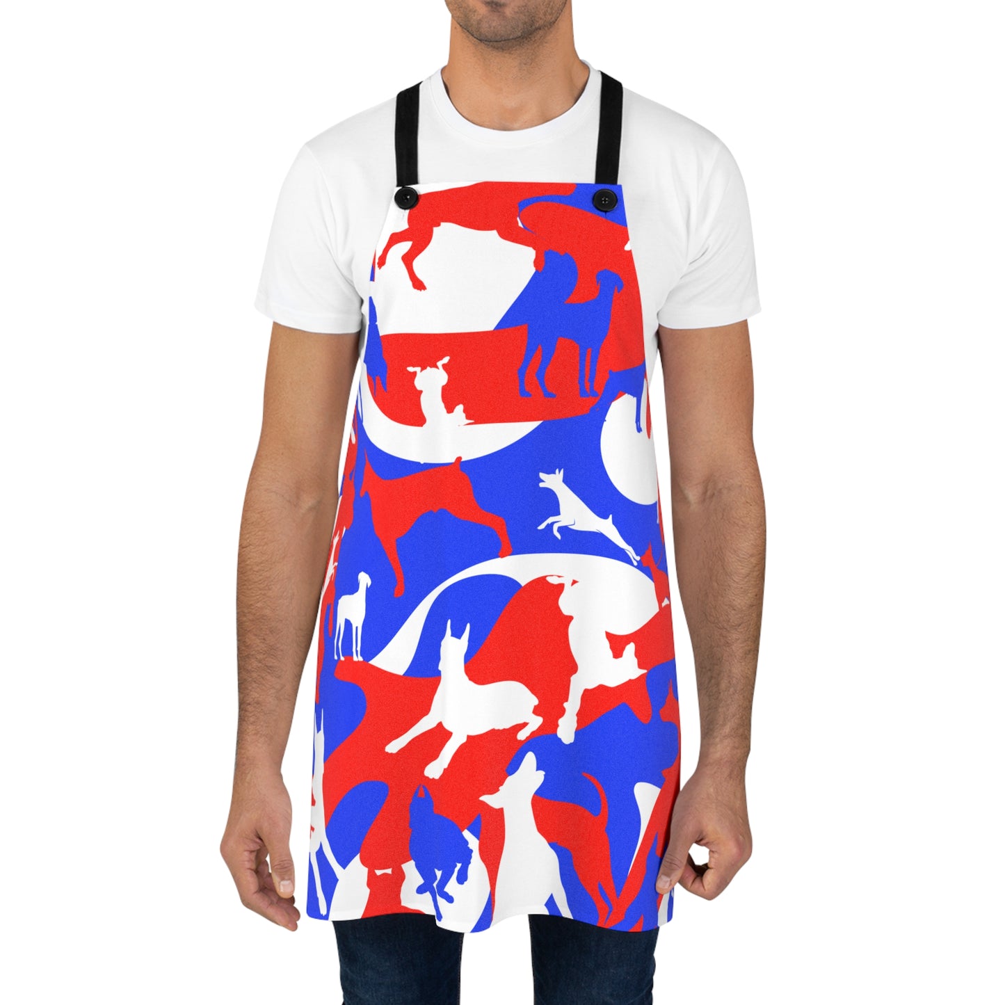 Doberman Camo Pattern 7 Apron (AOP)