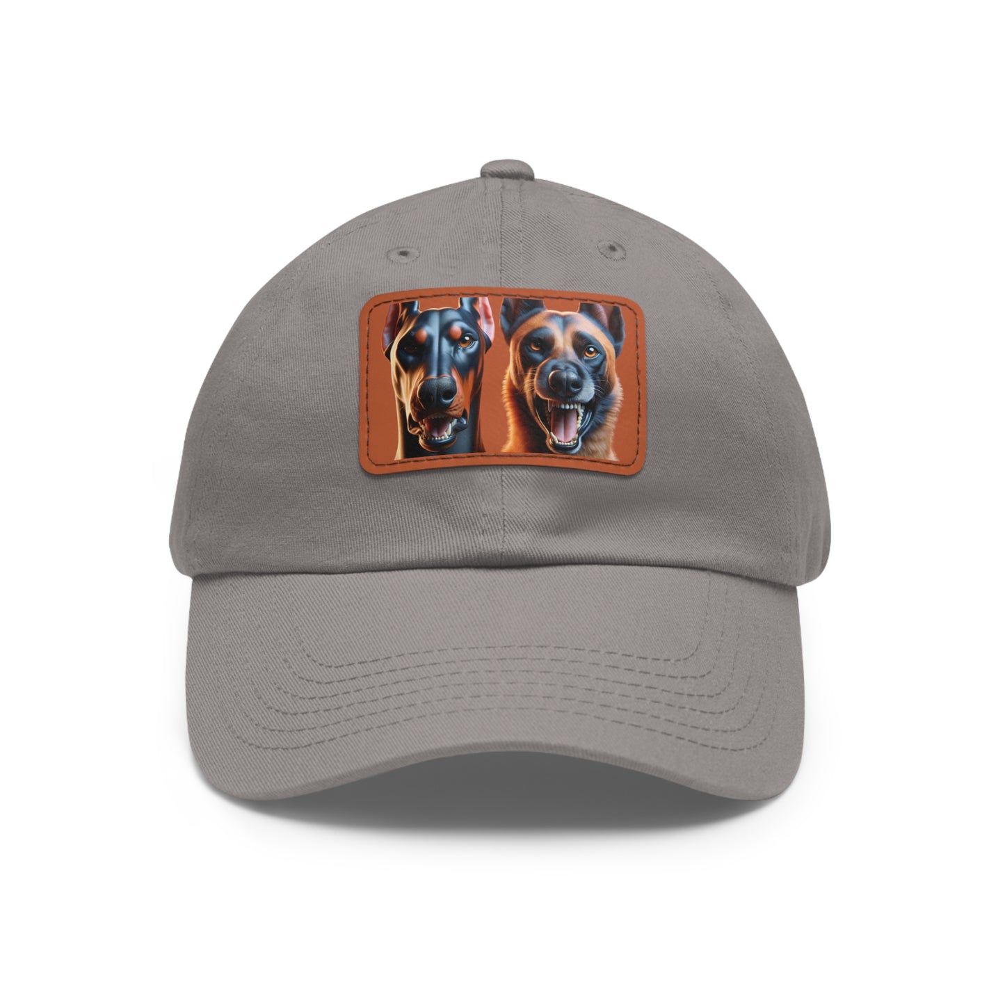 FA & FO 1 Dad Hat with Leather Patch (Rectangle)