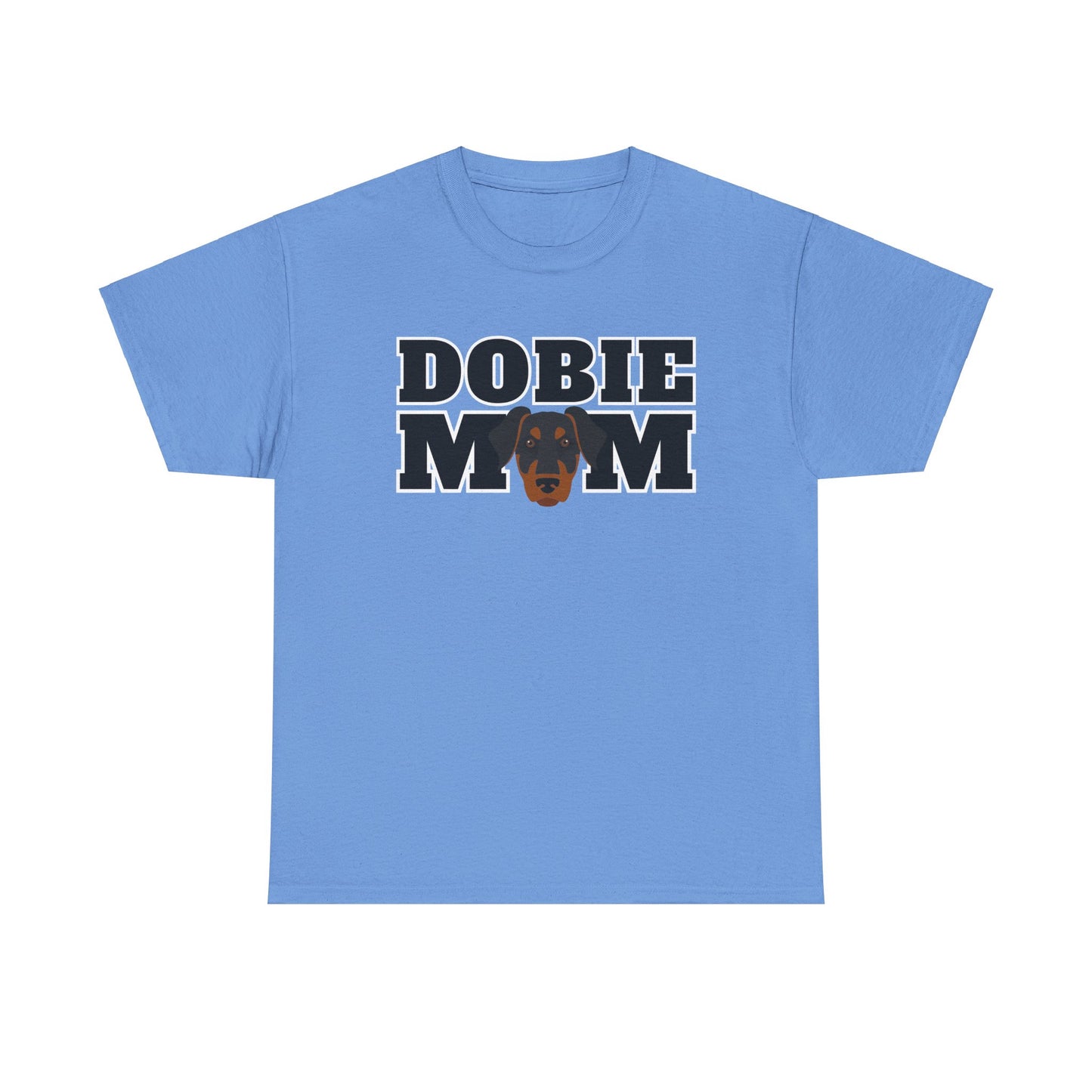 Dobie Mom 03 2025 Unisex Heavy Cotton Tee