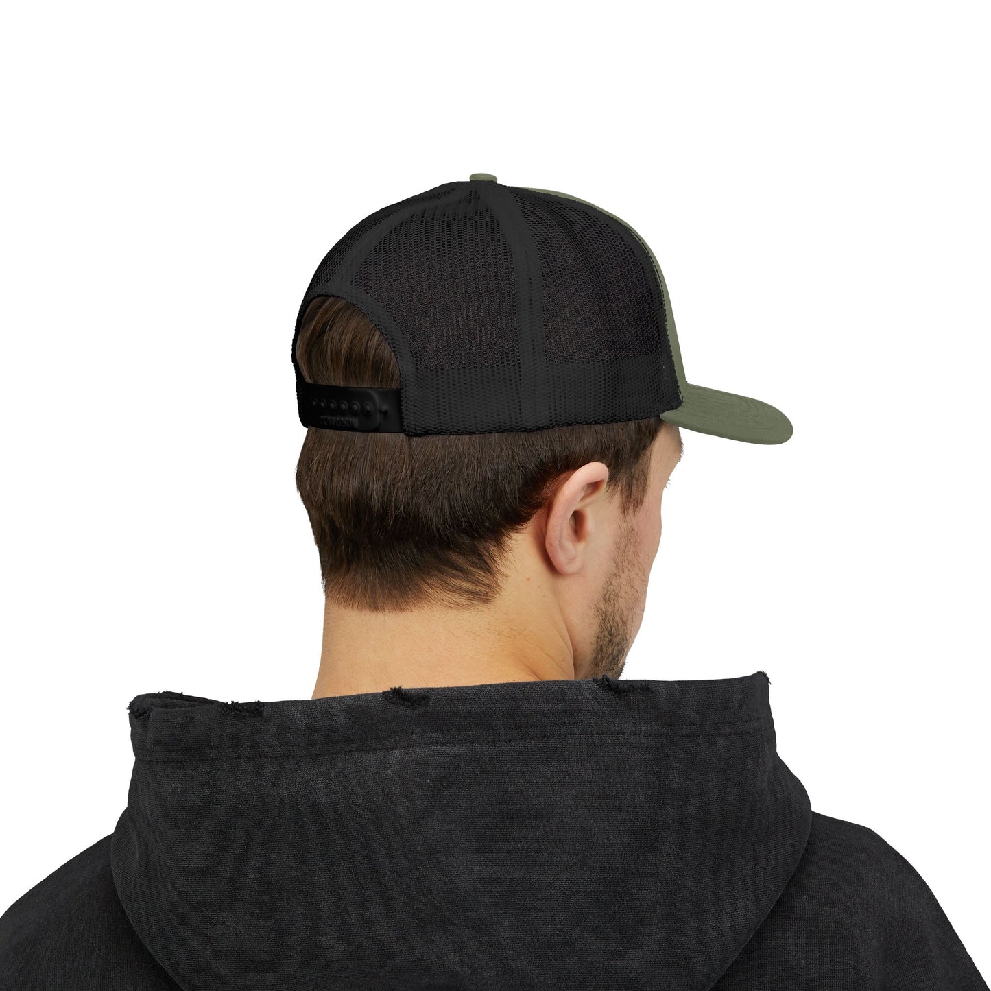 Doberman 1 Silhouette Snapback Trucker Cap