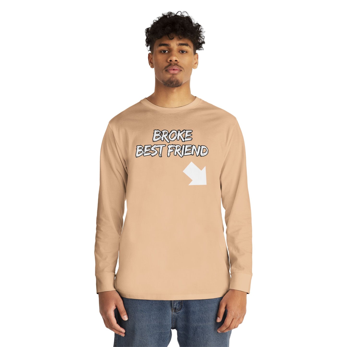 Bestfriend 1| Long Sleeve Crewneck Tee