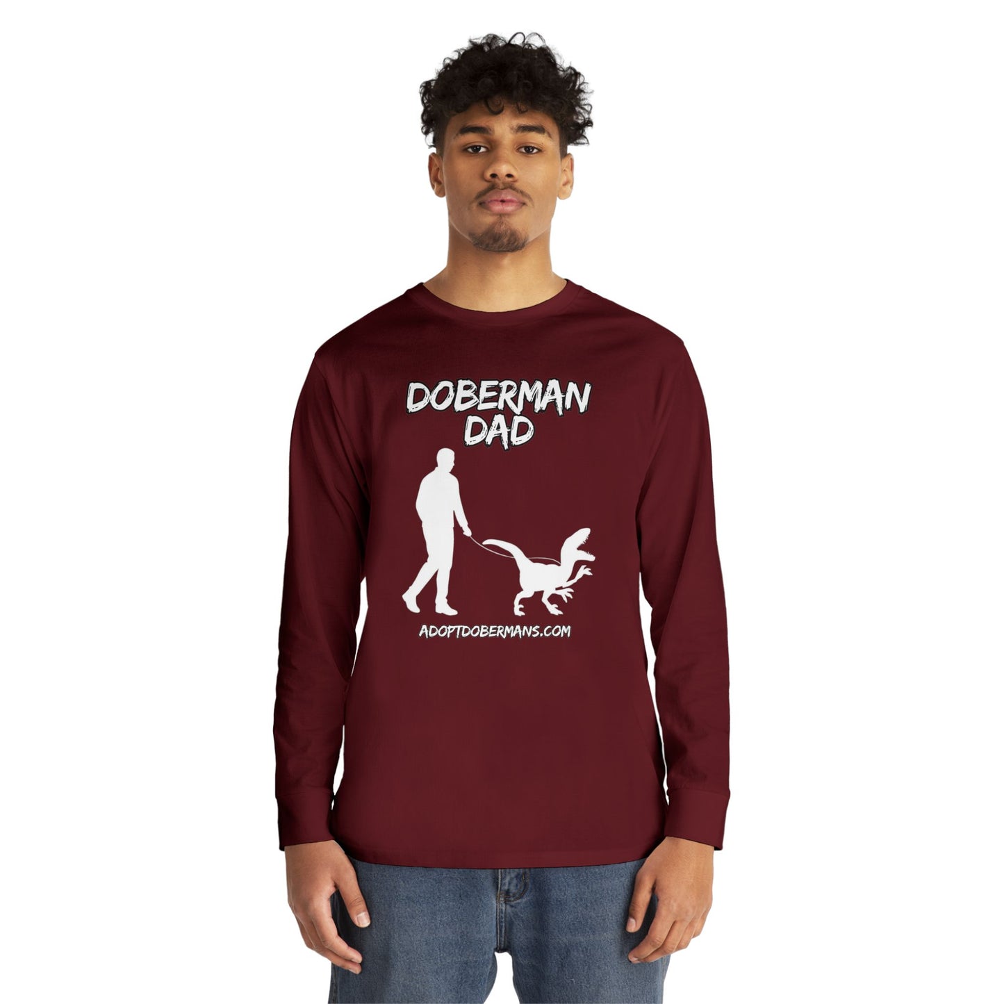 Adopt Dad 11 | Long Sleeve Crewneck Tee