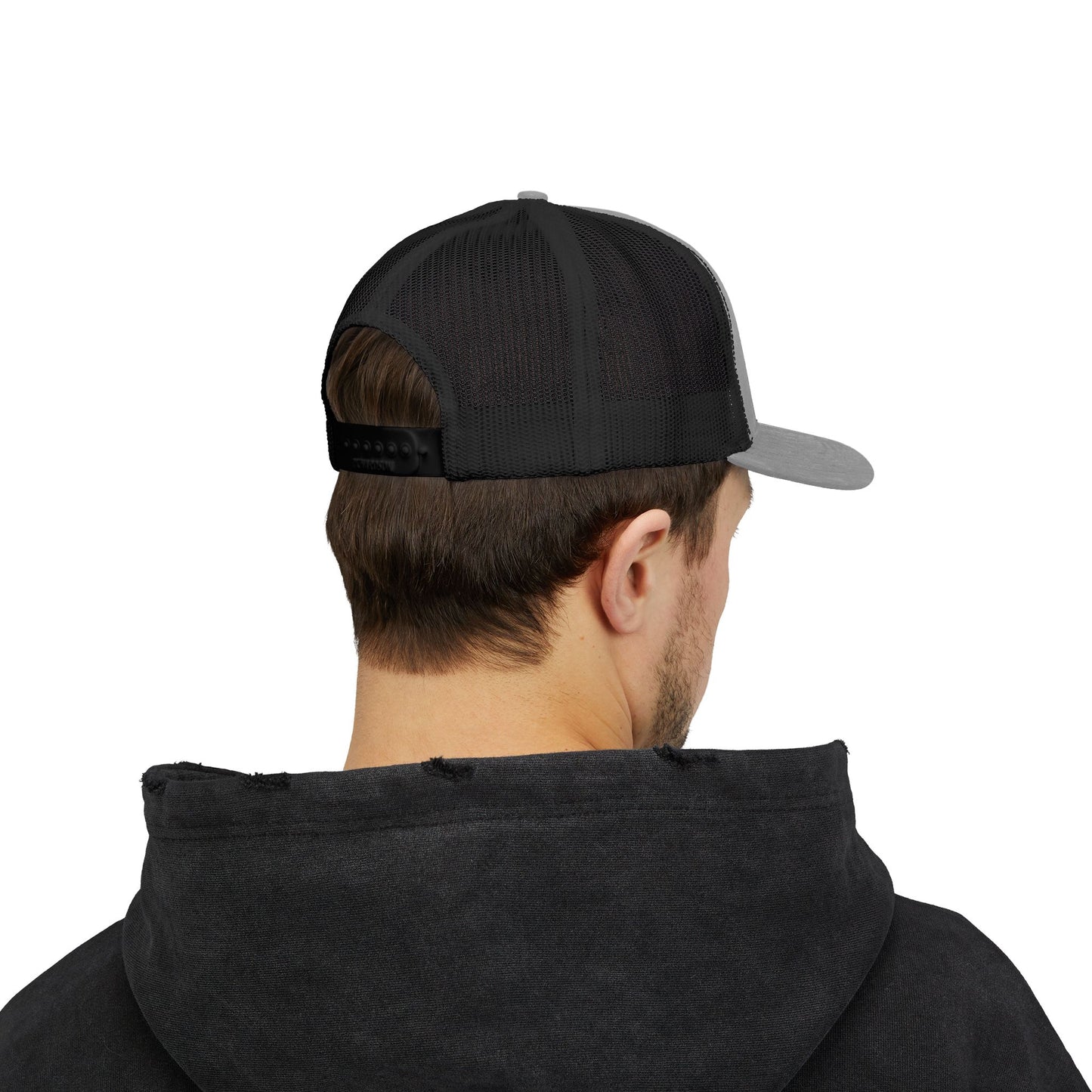 Doberman 1 Silhouette Snapback Trucker Cap