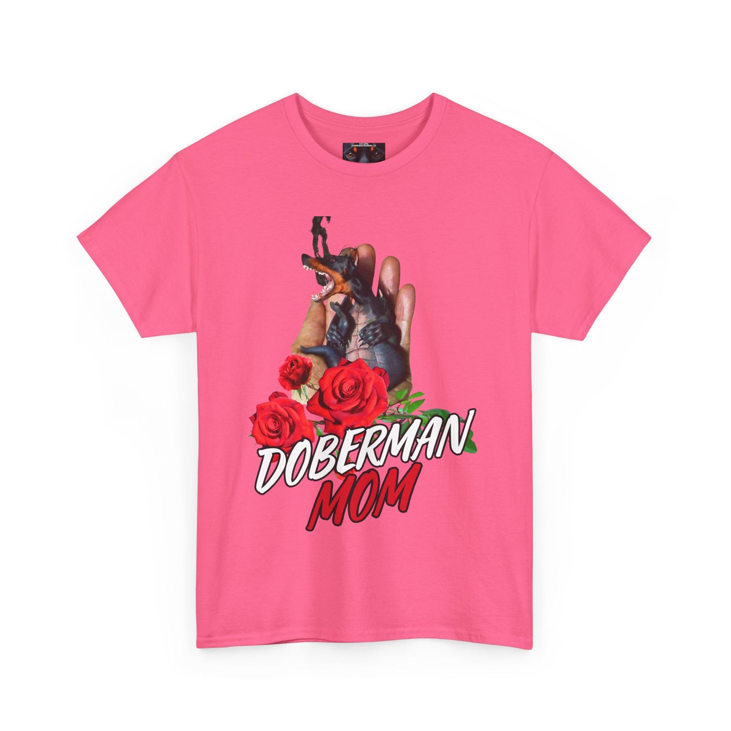 Dragon Mom Roses 10 Private Lable Unisex Heavy Cotton Tee