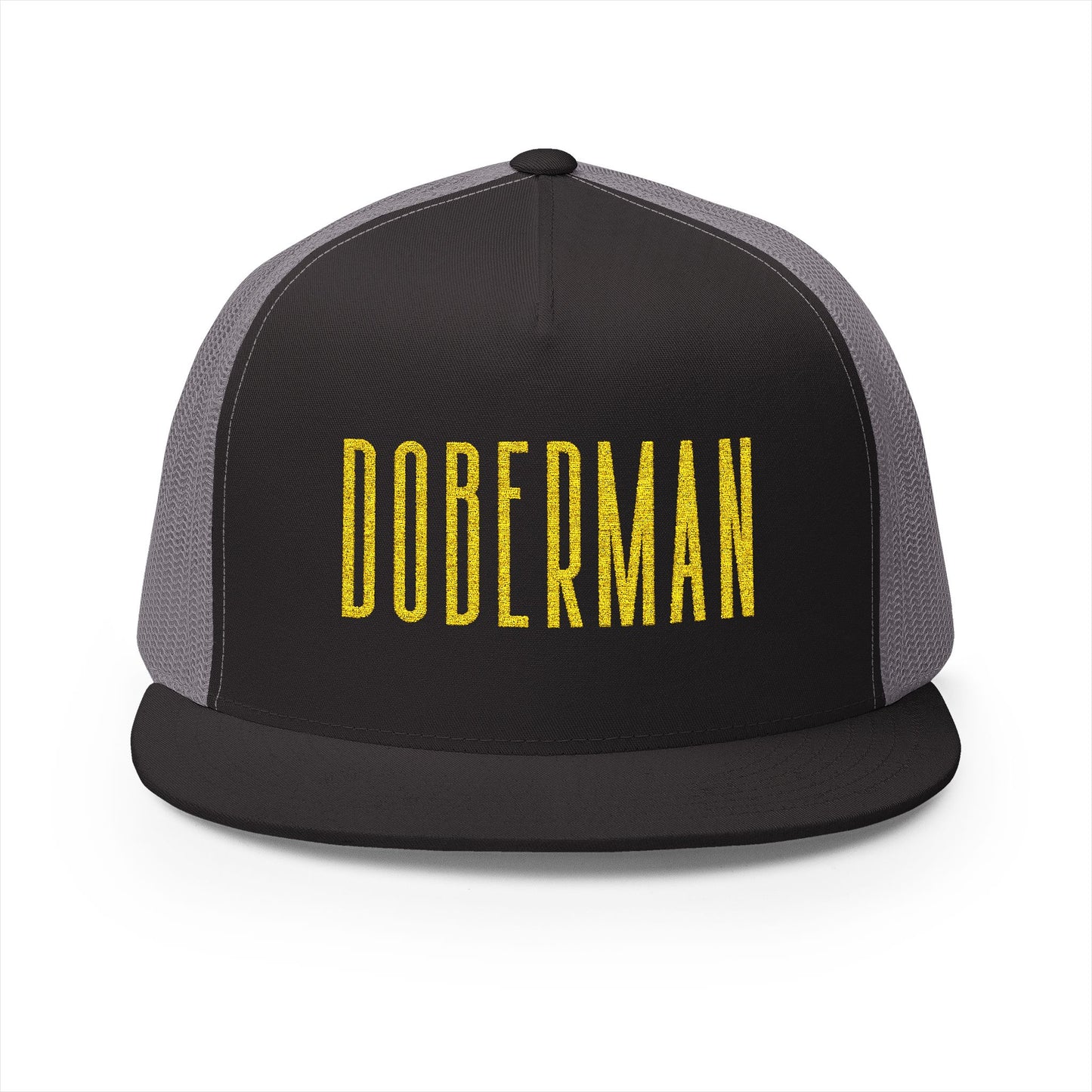 Doberman 4 Panel Trucker Cap