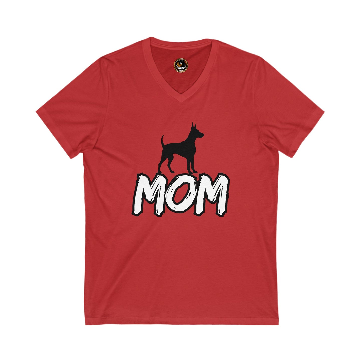 Mom 4 Special Edition Private Label Unisex Jersey Short Sleeve V-Neck Tee