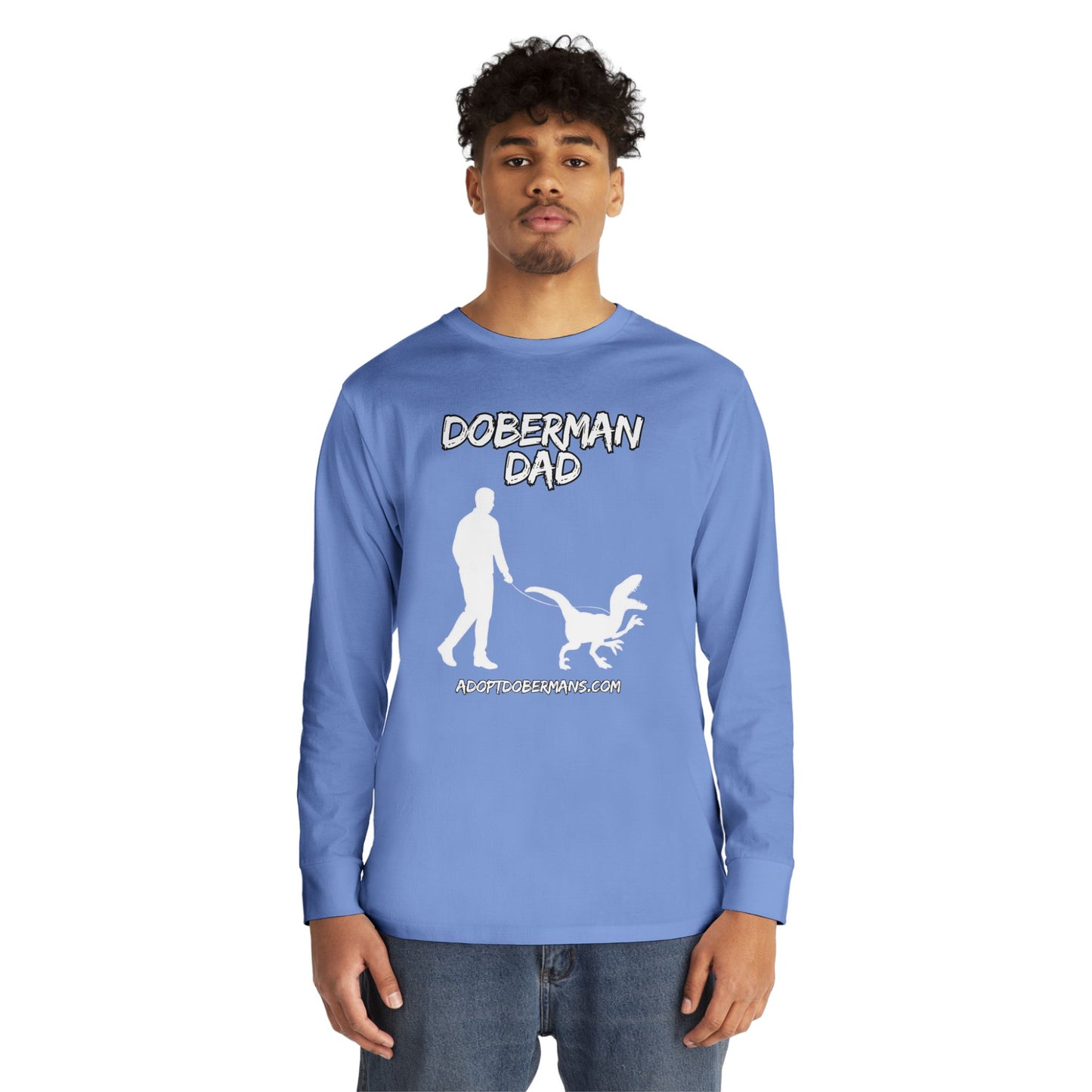 Adopt Dad 11 | Long Sleeve Crewneck Tee