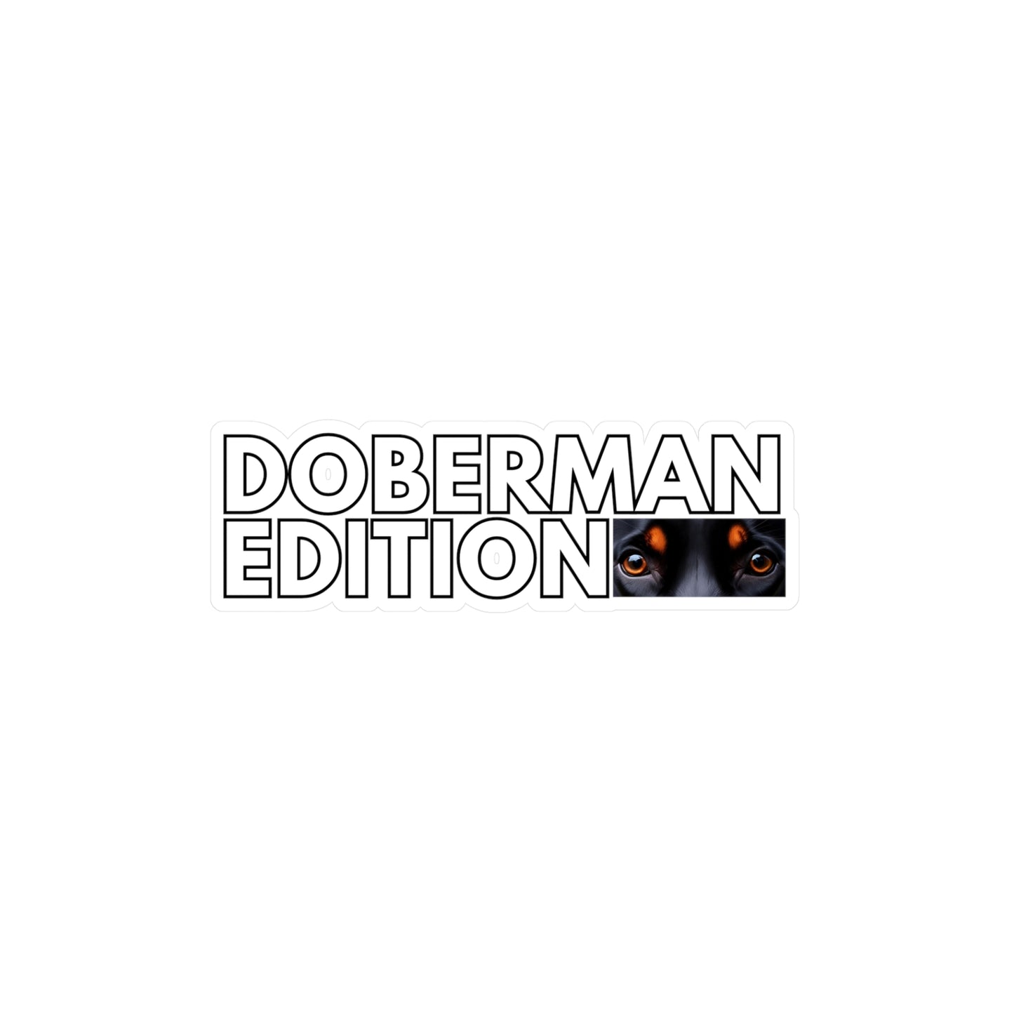Doberman Edition Vinyl Decals