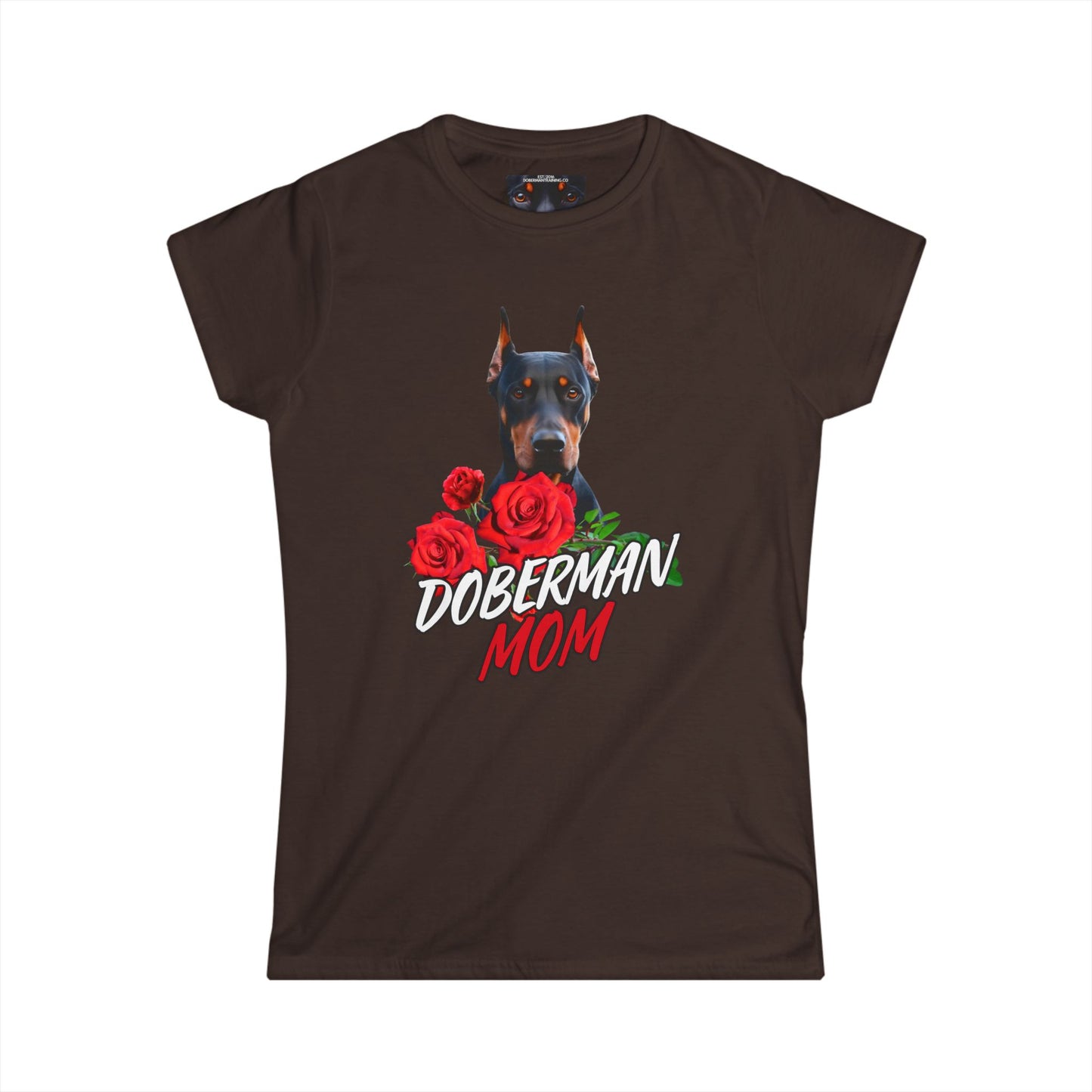 Doberman 4 Women's Softstyle Tee