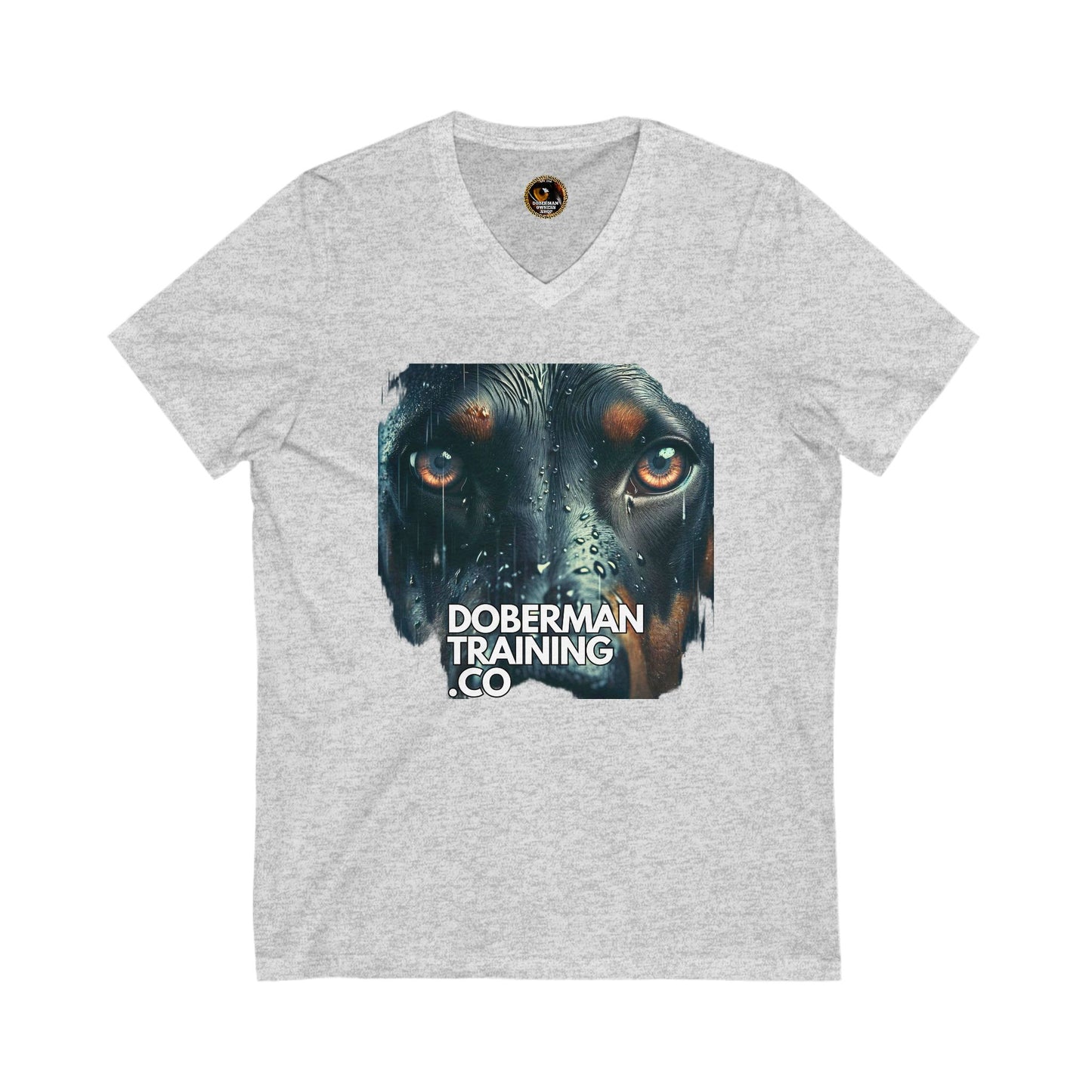 DTT 2 Private Lable Unisex Jersey Short Sleeve V-Neck Tee