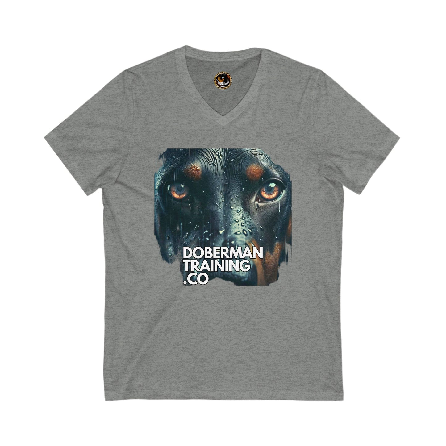 DTT 2 Private Lable Unisex Jersey Short Sleeve V-Neck Tee